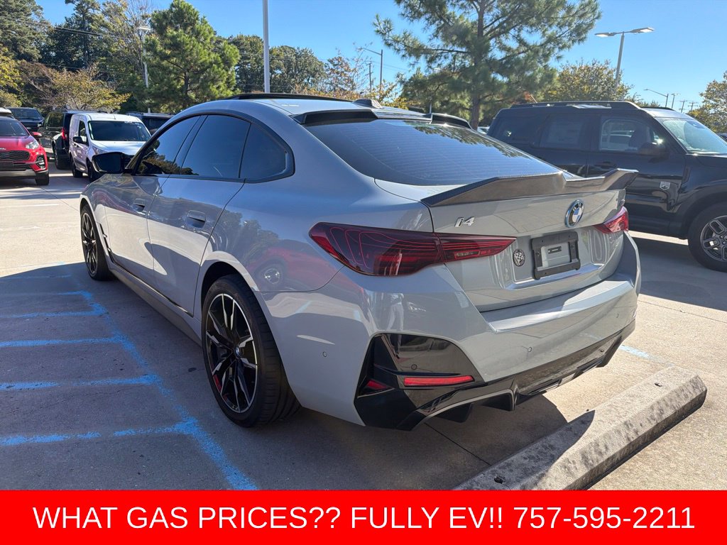 Used 2025 BMW i4 M50 with VIN WBY33HD04SFU13342 for sale in Newport News, VA