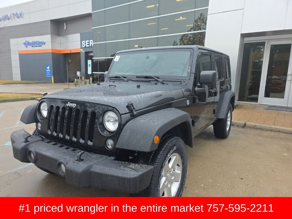 2016 Jeep Wrangler Unlimited Sport S