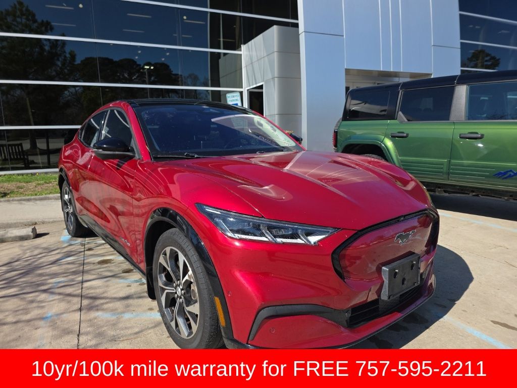 Used 2021 Ford Mustang Mach-E Premium AWD with VIN 3FMTK3SS6MMA06715 for sale in Newport News, VA