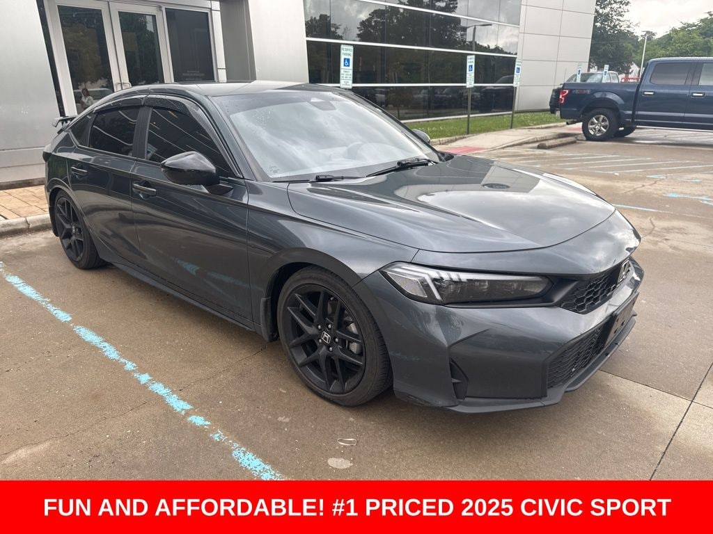 Used 2025 Honda Civic Sport Hatchback