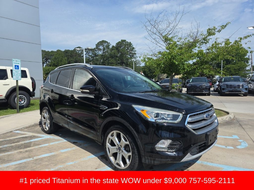 Used 2017 Ford Escape Titanium with VIN 1FMCU0J94HUB00973 for sale in Newport News, VA