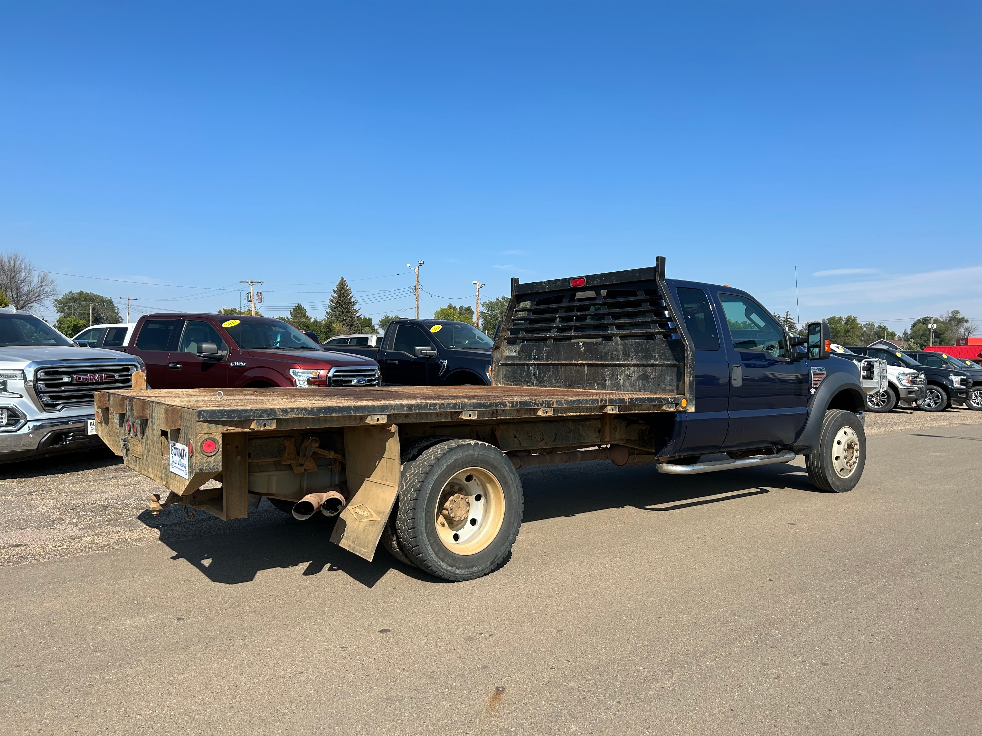 Used 2009 Ford F-450 Super Duty Chassis Cab Lariat with VIN 1FDAX47R49EA72195 for sale in Bowman, ND