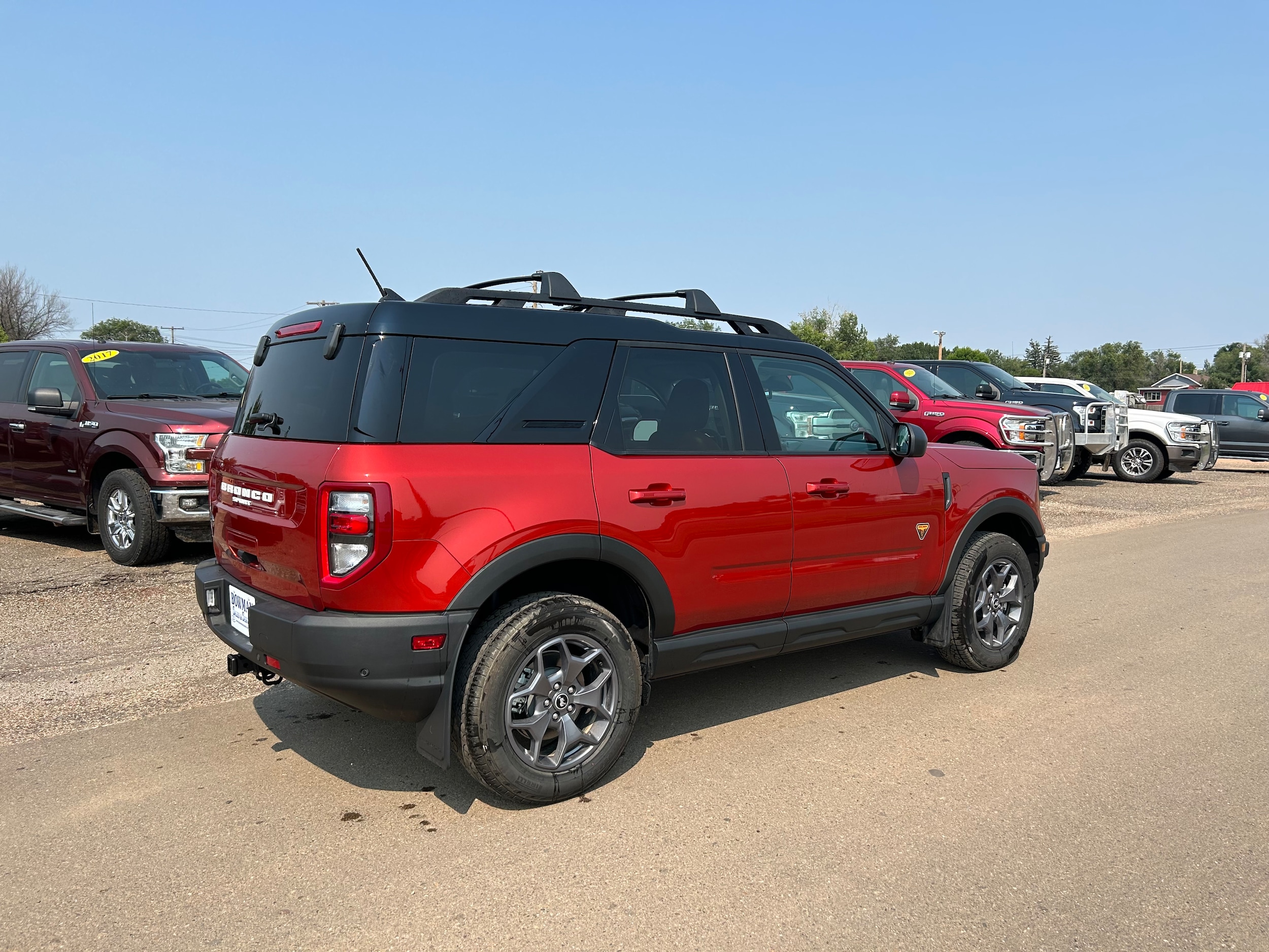 Used 2022 Ford Bronco Sport Badlands with VIN 3FMCR9D96NRD59629 for sale in Bowman, ND