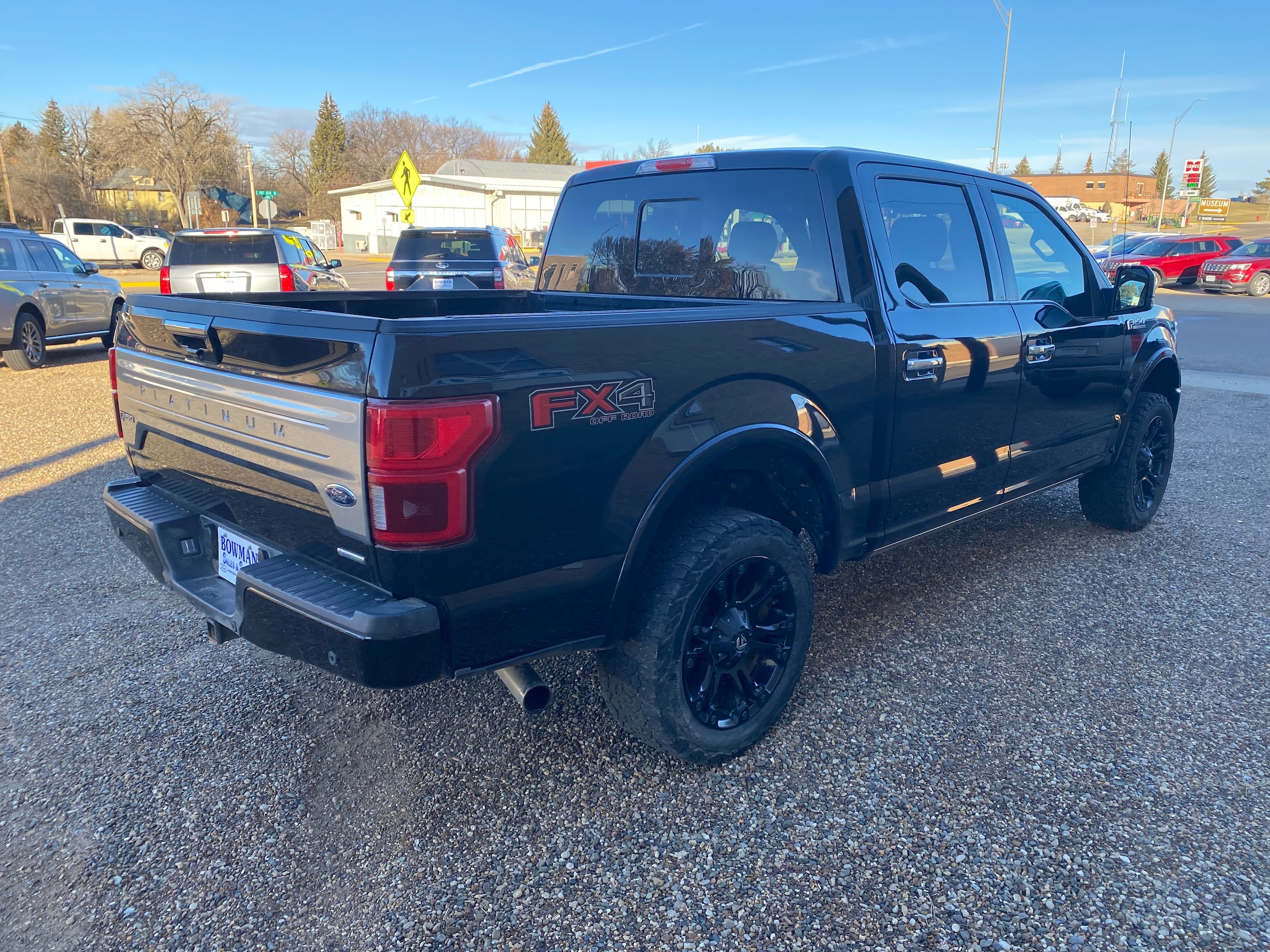 Used 2019 Ford F-150 Platinum with VIN 1FTEW1E44KFA61776 for sale in Bowman, ND