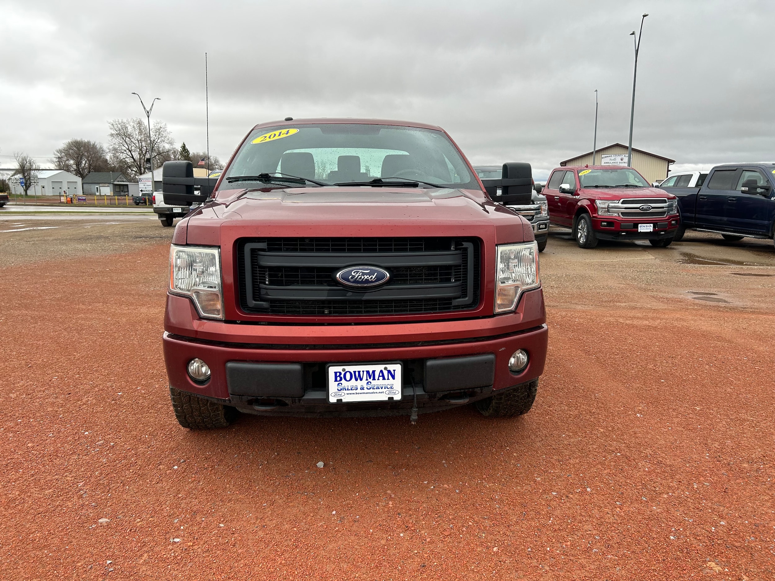 Used 2014 Ford F-150 Lariat with VIN 1FTFX1EF3EKF75455 for sale in Bowman, ND