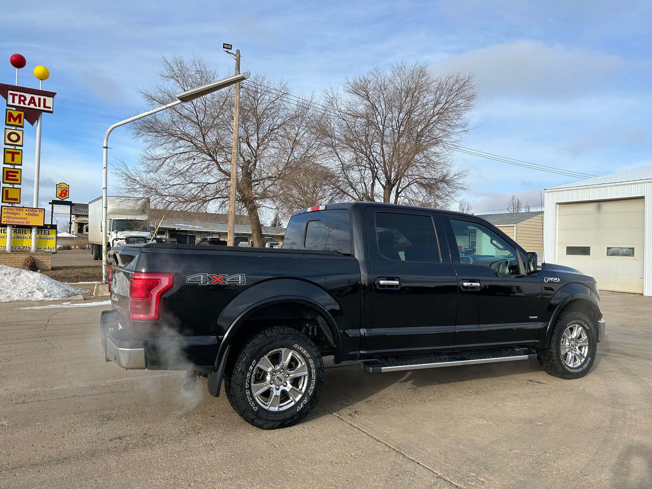 Used 2017 Ford F-150 Lariat with VIN 1FTEW1EG5HFB41638 for sale in Bowman, ND