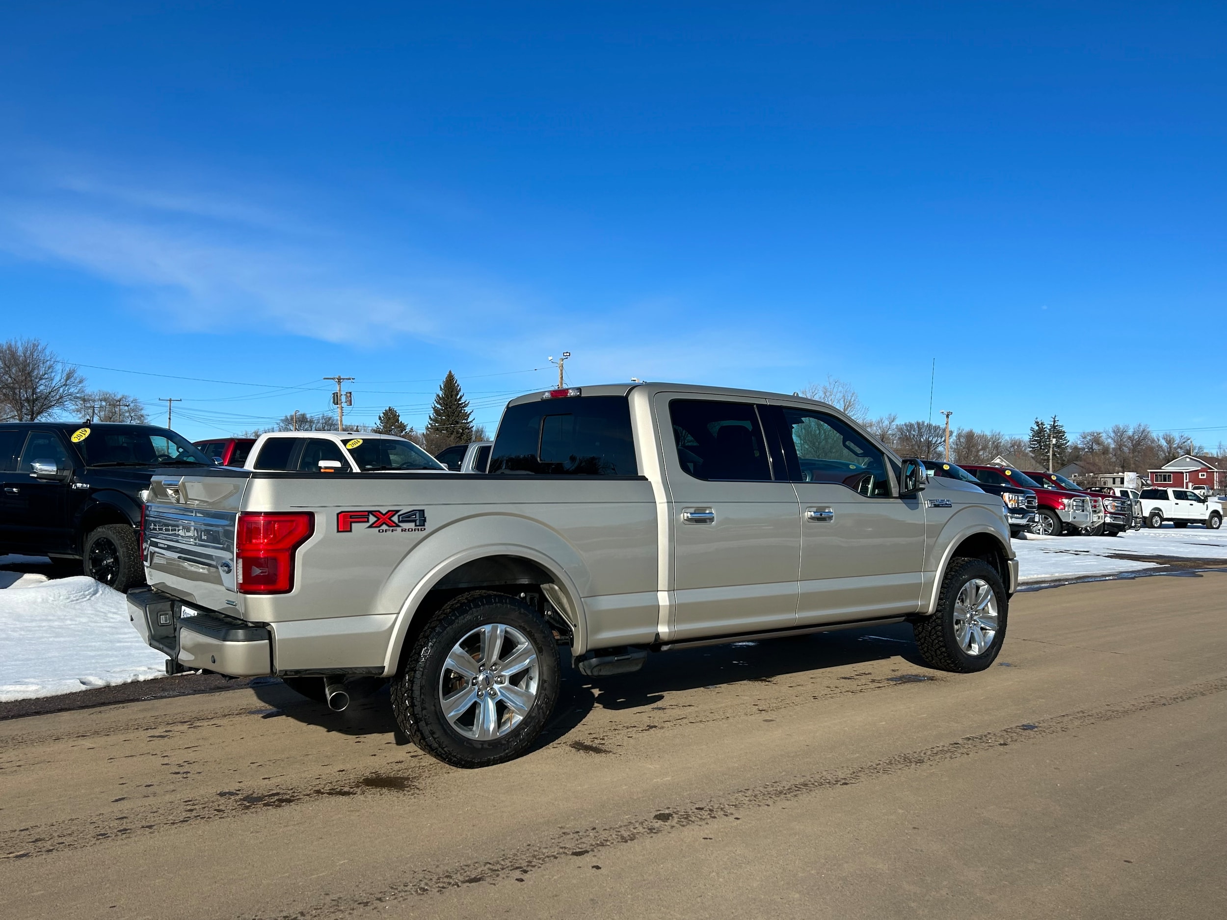 Used 2018 Ford F-150 Platinum with VIN 1FTFW1EG6JFC02165 for sale in Bowman, ND