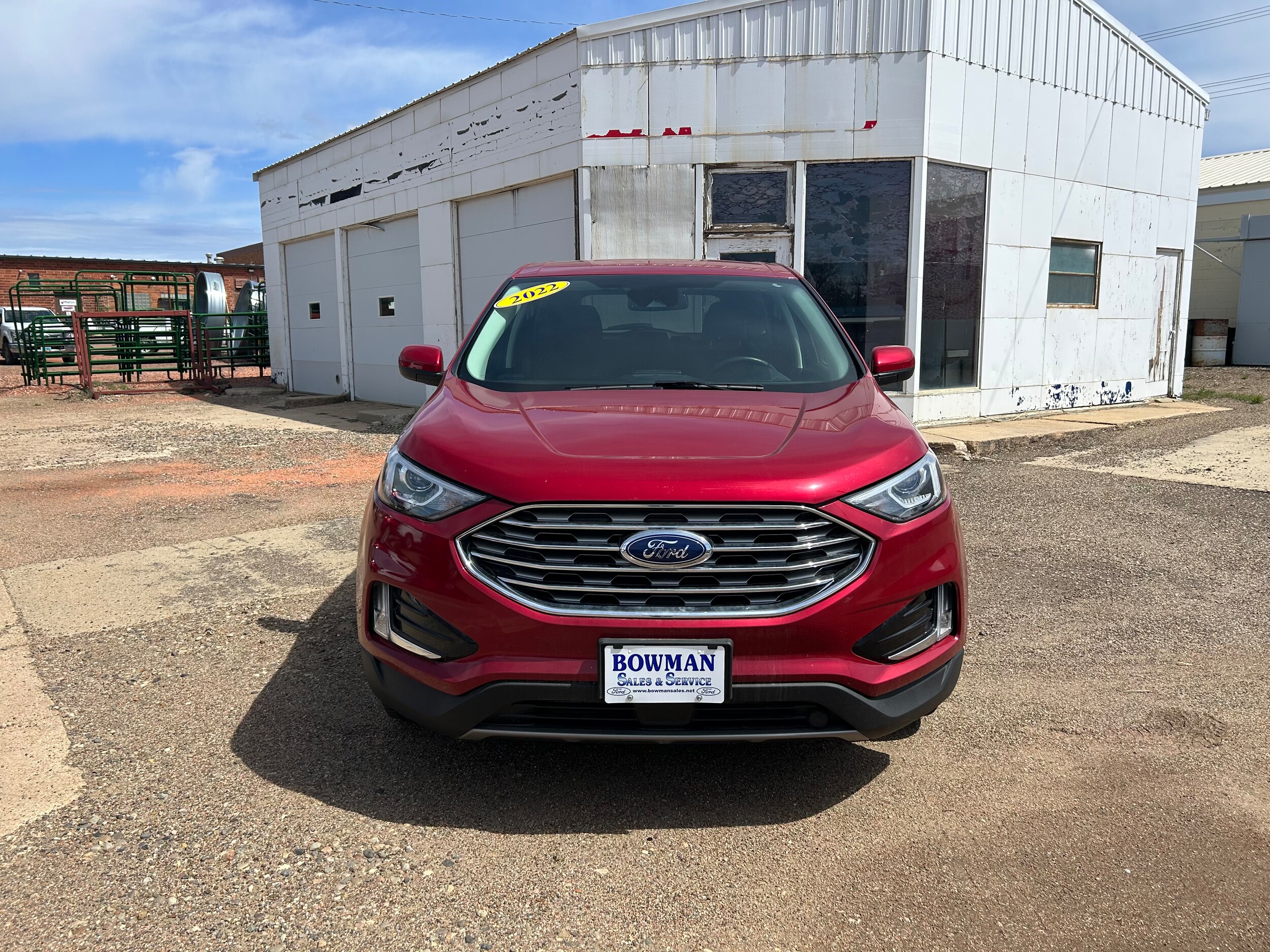 Used 2022 Ford Edge SEL with VIN 2FMPK4J9XNBA24918 for sale in Bowman, ND