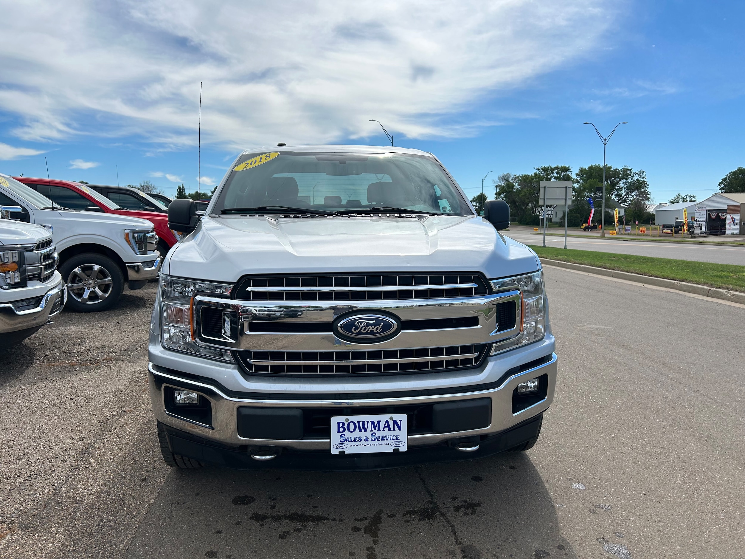 Used 2018 Ford F-150 XLT with VIN 1FTFW1EG2JKE31126 for sale in Bowman, ND