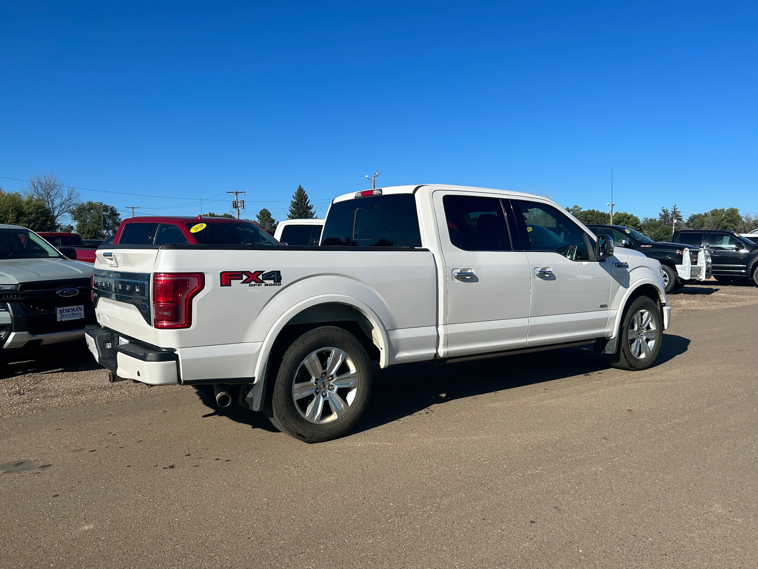 Used 2017 Ford F-150 Platinum with VIN 1FTFW1EG5HFC13507 for sale in Bowman, ND