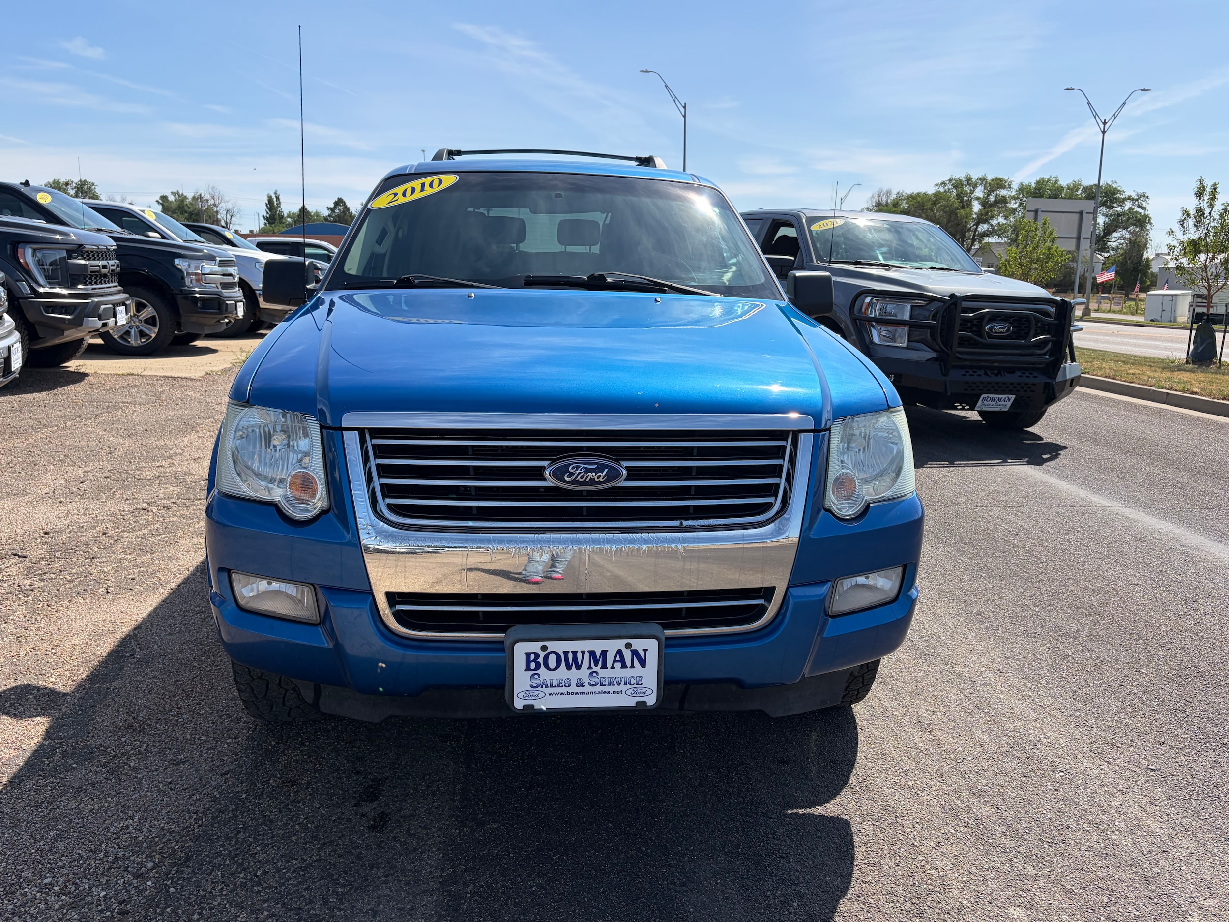 Used 2010 Ford Explorer XLT with VIN 1FMEU7DE2AUA49201 for sale in Bowman, ND