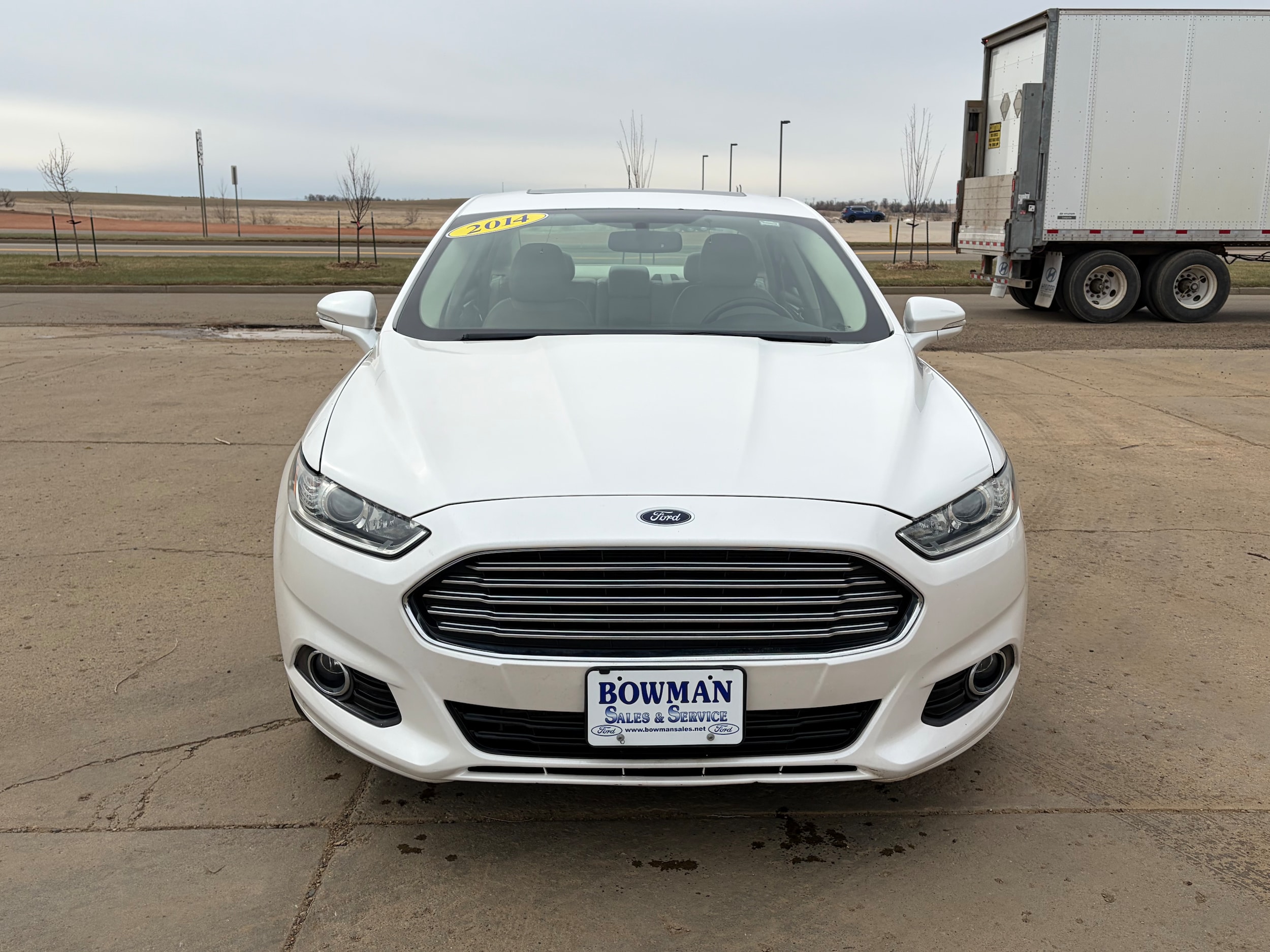 Used 2014 Ford Fusion SE with VIN 3FA6P0H97ER356760 for sale in Bowman, ND