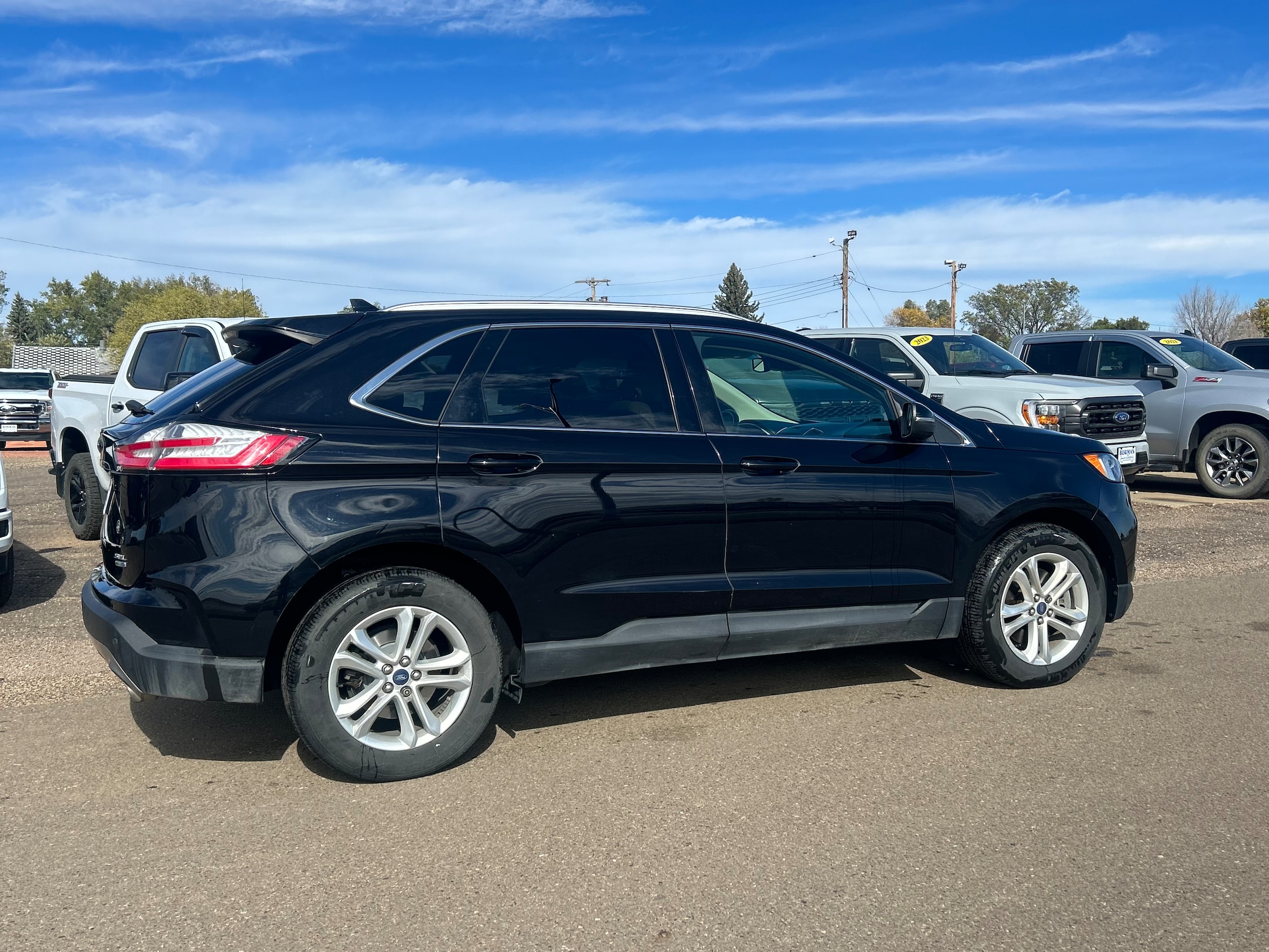 Used 2019 Ford Edge SEL with VIN 2FMPK4J96KBB01330 for sale in Bowman, ND