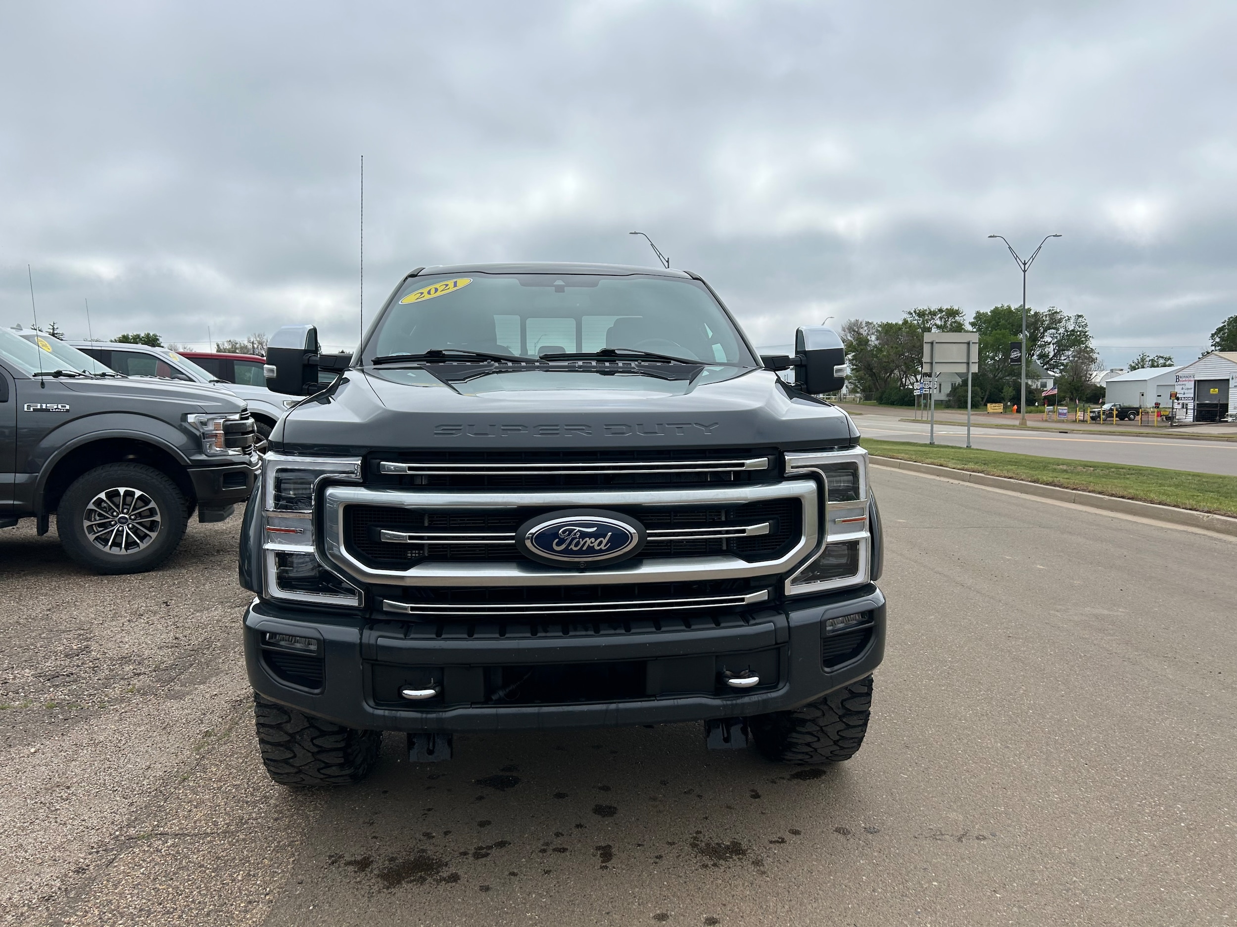 Used 2021 Ford F-350 Super Duty Platinum with VIN 1FT8W3BT3MED30234 for sale in Bowman, ND