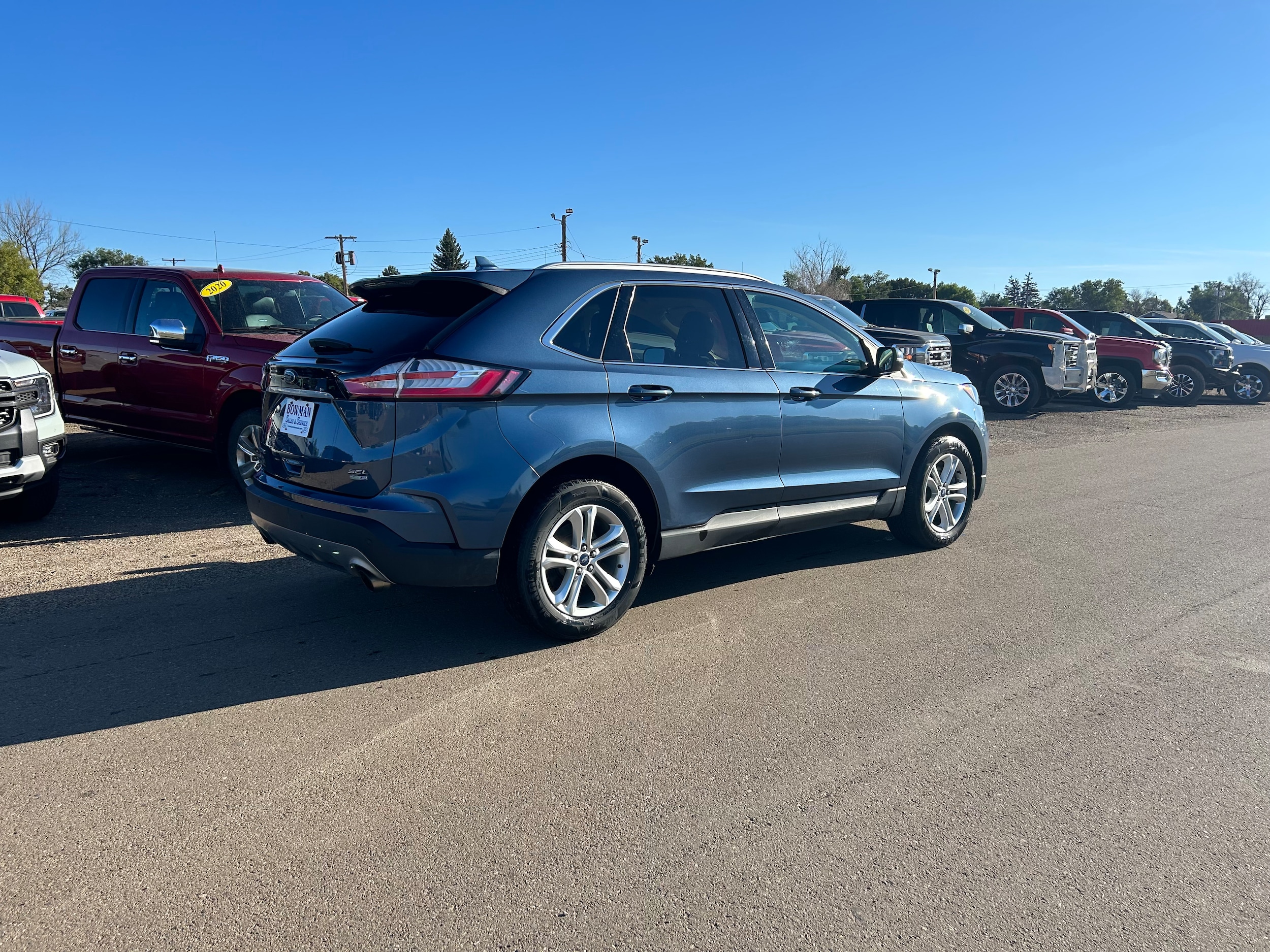 Used 2019 Ford Edge SEL with VIN 2FMPK4J99KBB10393 for sale in Bowman, ND