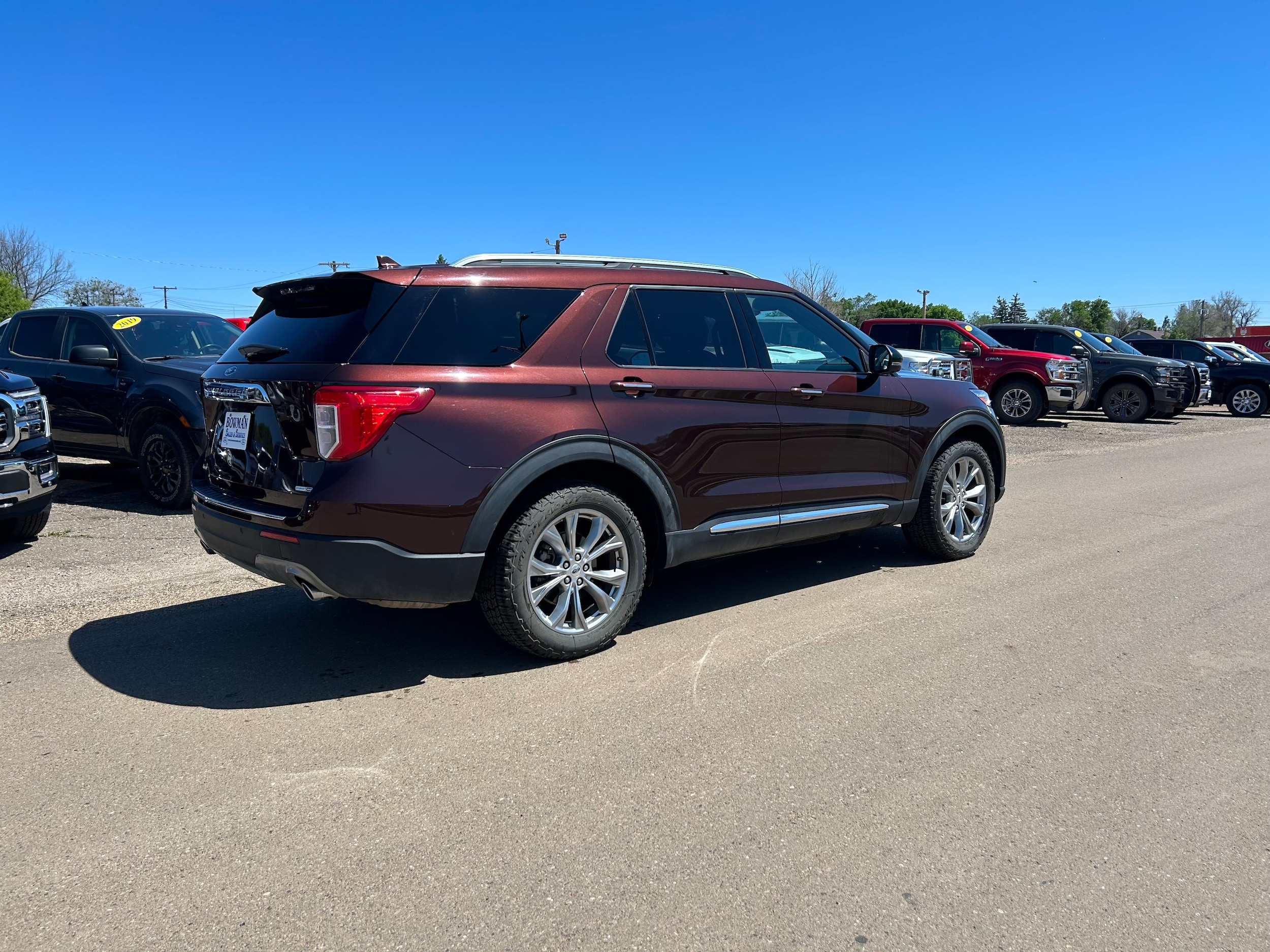 Used 2020 Ford Explorer Limited with VIN 1FMSK8FH5LGC03584 for sale in Bowman, ND