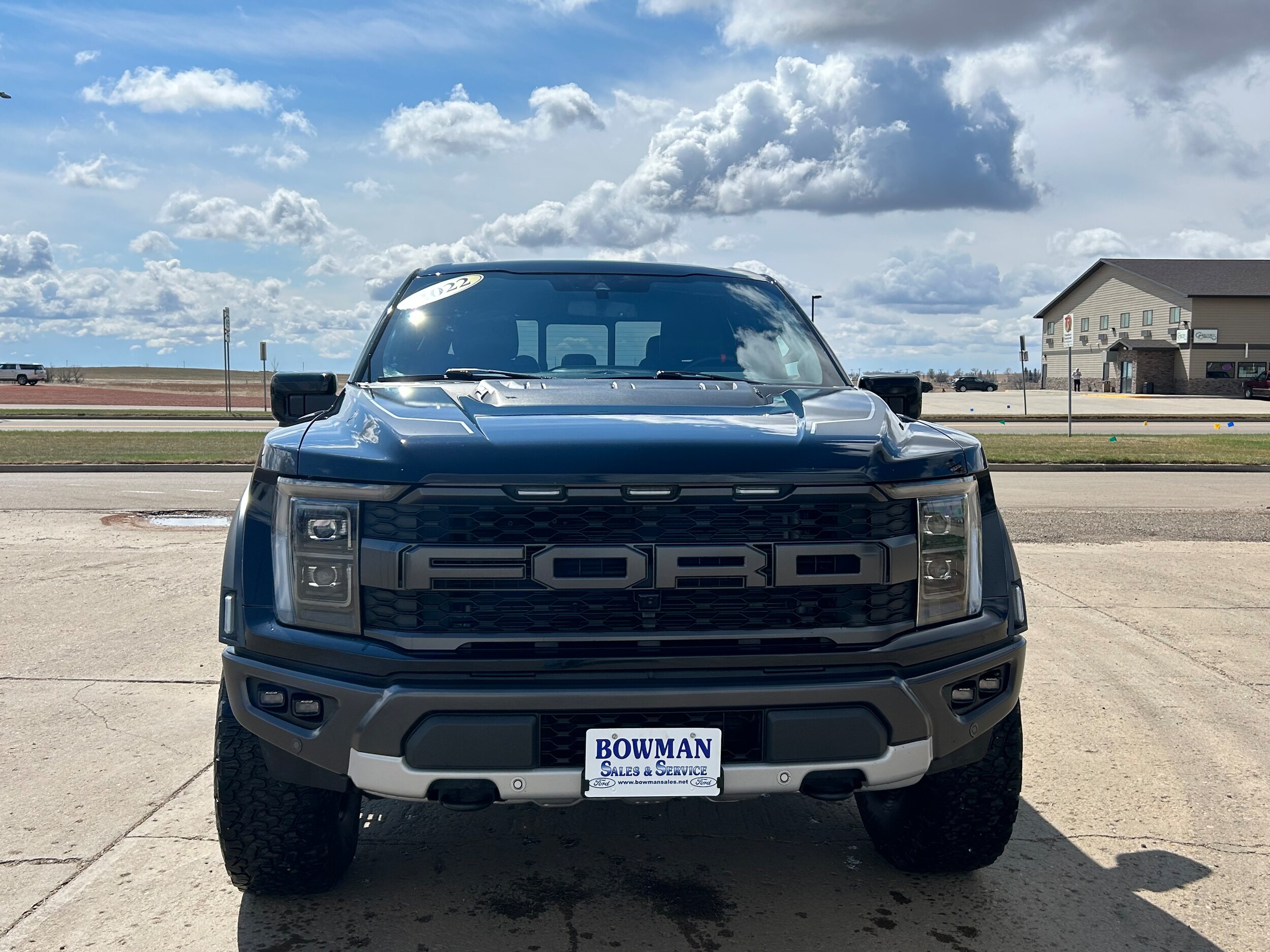 Used 2022 Ford F-150 Raptor with VIN 1FTFW1RG7NFB44955 for sale in Bowman, ND