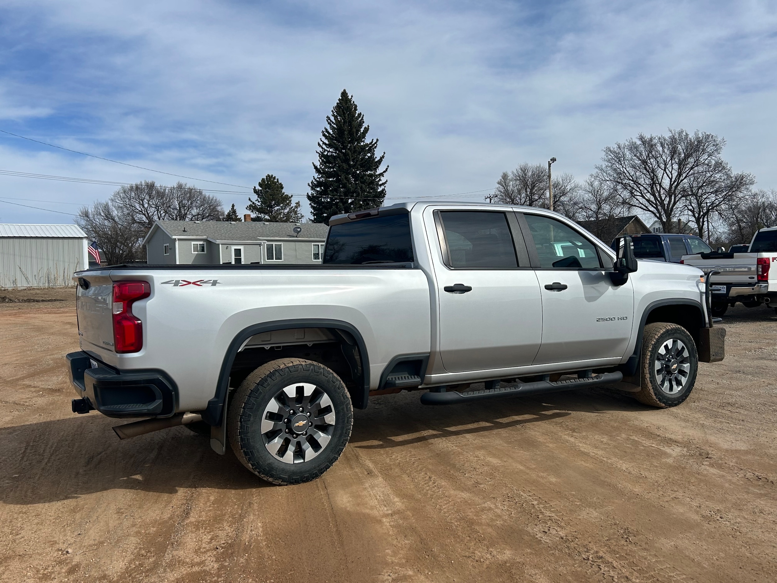 Used 2021 Chevrolet Silverado 2500HD Custom with VIN 1GC4YME7XMF241834 for sale in Bowman, ND