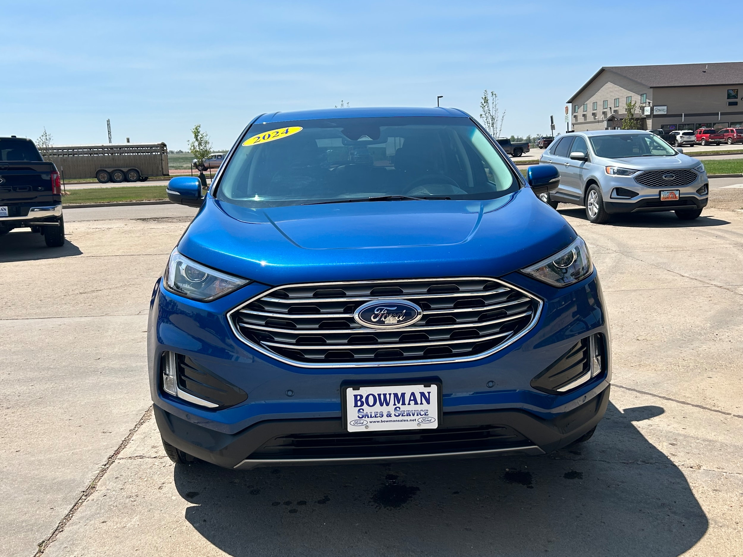 Used 2024 Ford Edge Titanium with VIN 2FMPK4K9XRBA50634 for sale in Bowman, ND