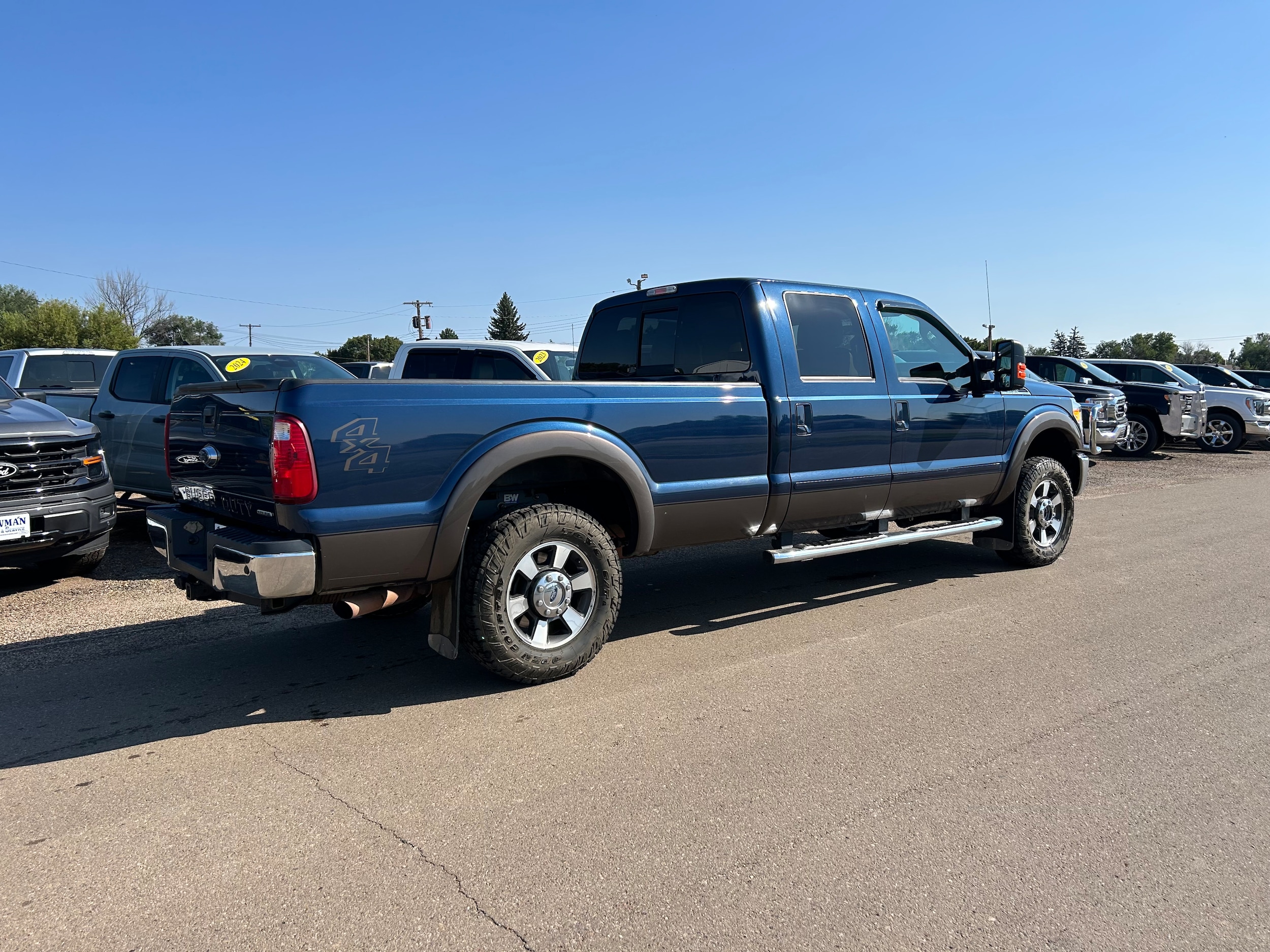 Used 2015 Ford F-250 Super Duty Lariat with VIN 1FT7W2B65FEA63049 for sale in Bowman, ND