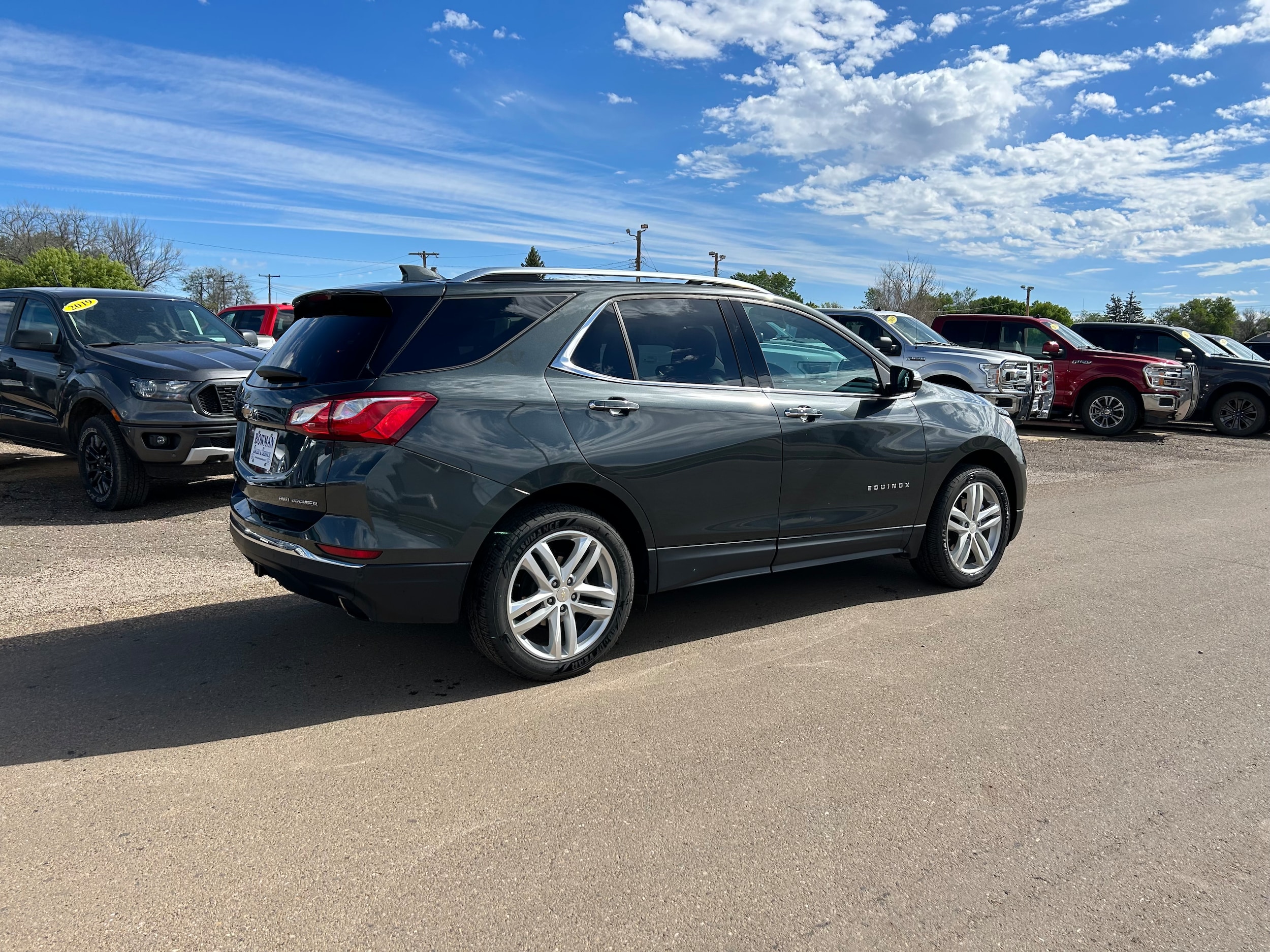 Used 2020 Chevrolet Equinox Premier with VIN 3GNAXYEX1LS537419 for sale in Bowman, ND