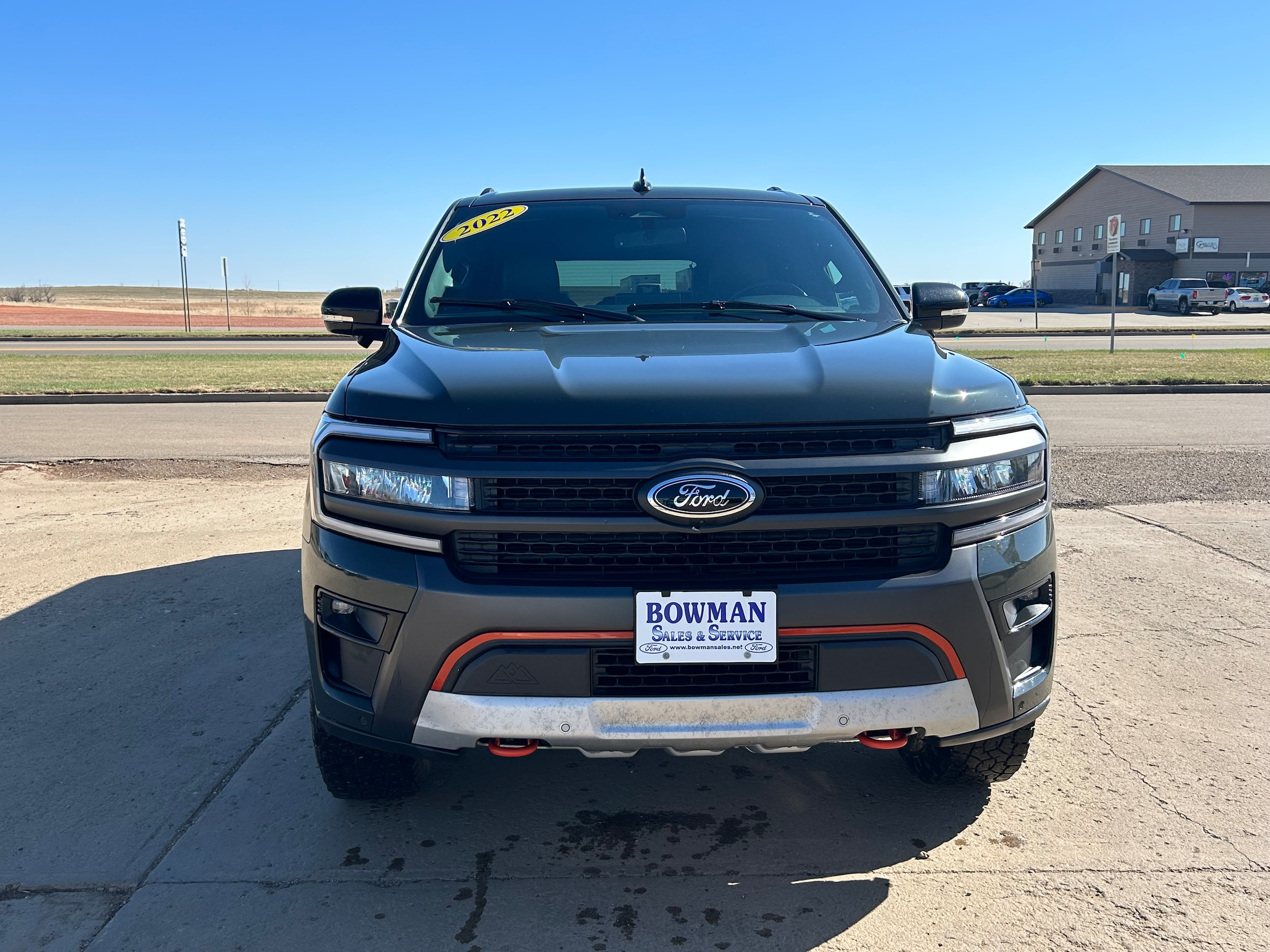 Used 2022 Ford Expedition Timberline with VIN 1FMJU1RT2NEA03516 for sale in Bowman, ND