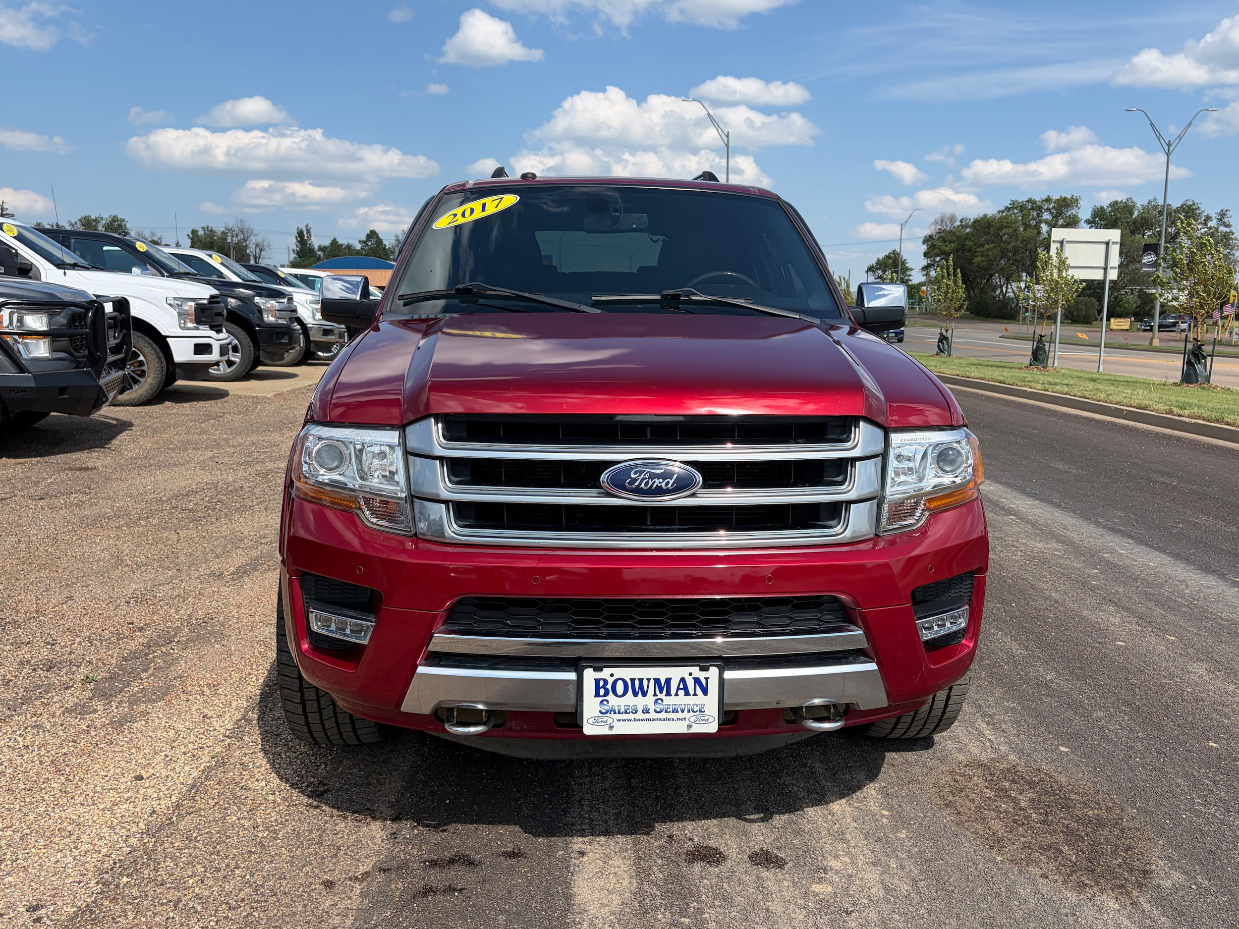 Used 2017 Ford Expedition Platinum with VIN 1FMJK1MT7HEA09555 for sale in Bowman, ND