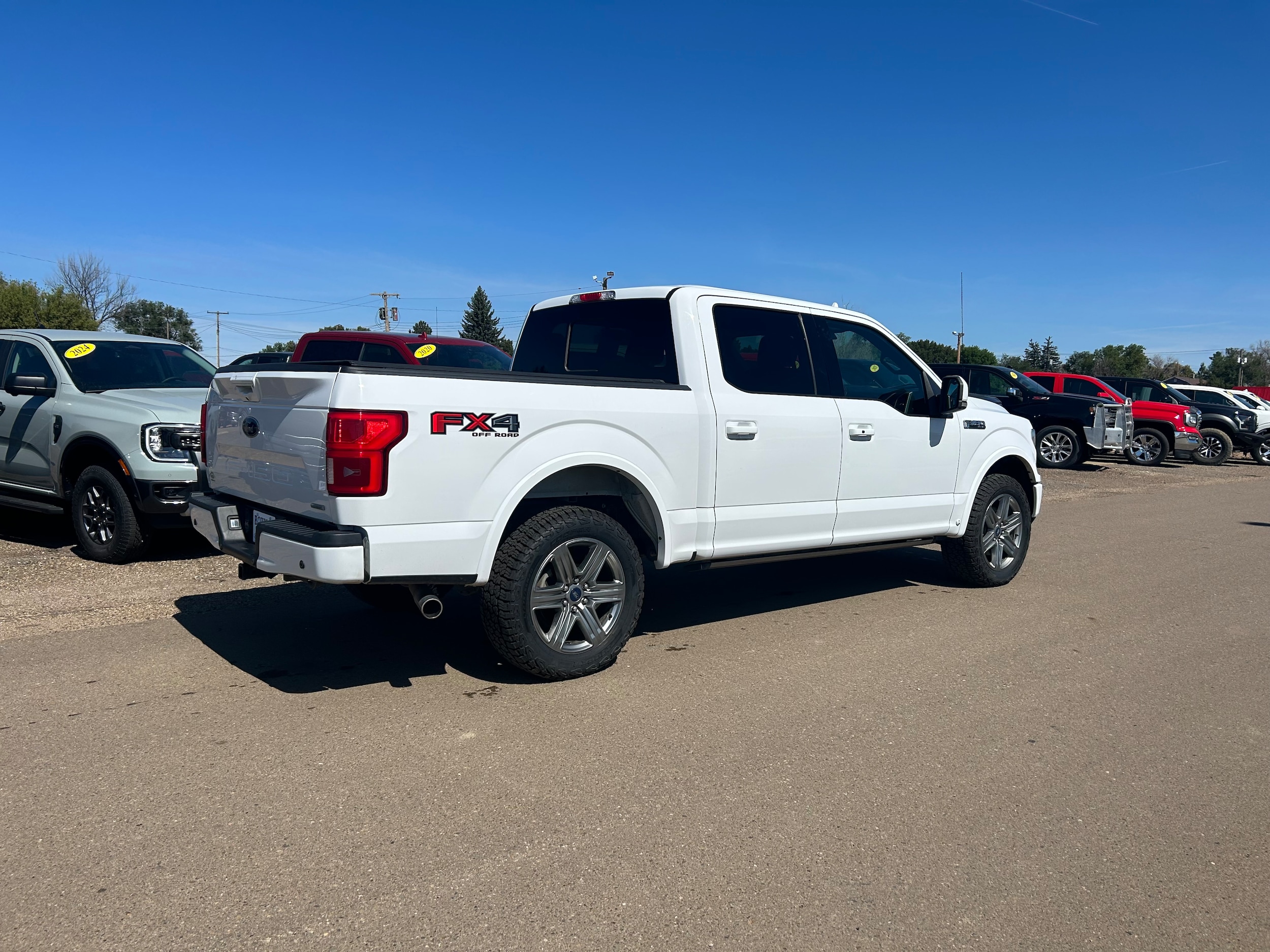 Used 2018 Ford F-150 Lariat with VIN 1FTEW1EG2JFA96213 for sale in Bowman, ND