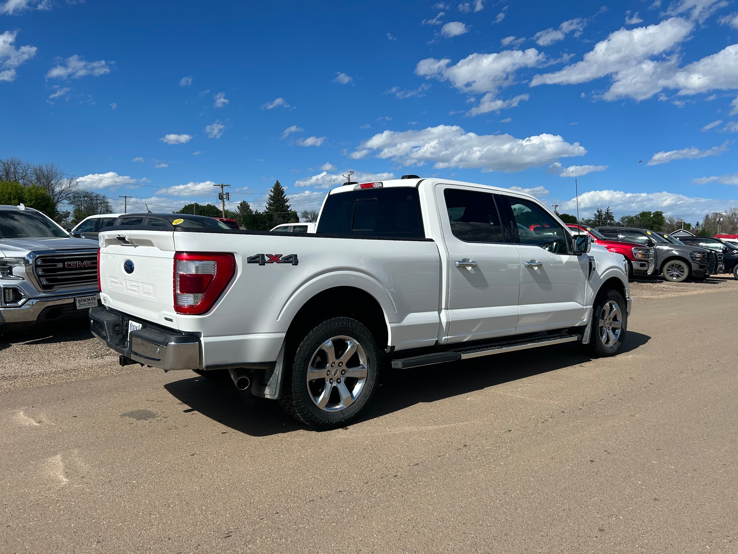 Used 2023 Ford F-150 Lariat with VIN 1FTFW1E82PFA03079 for sale in Bowman, ND