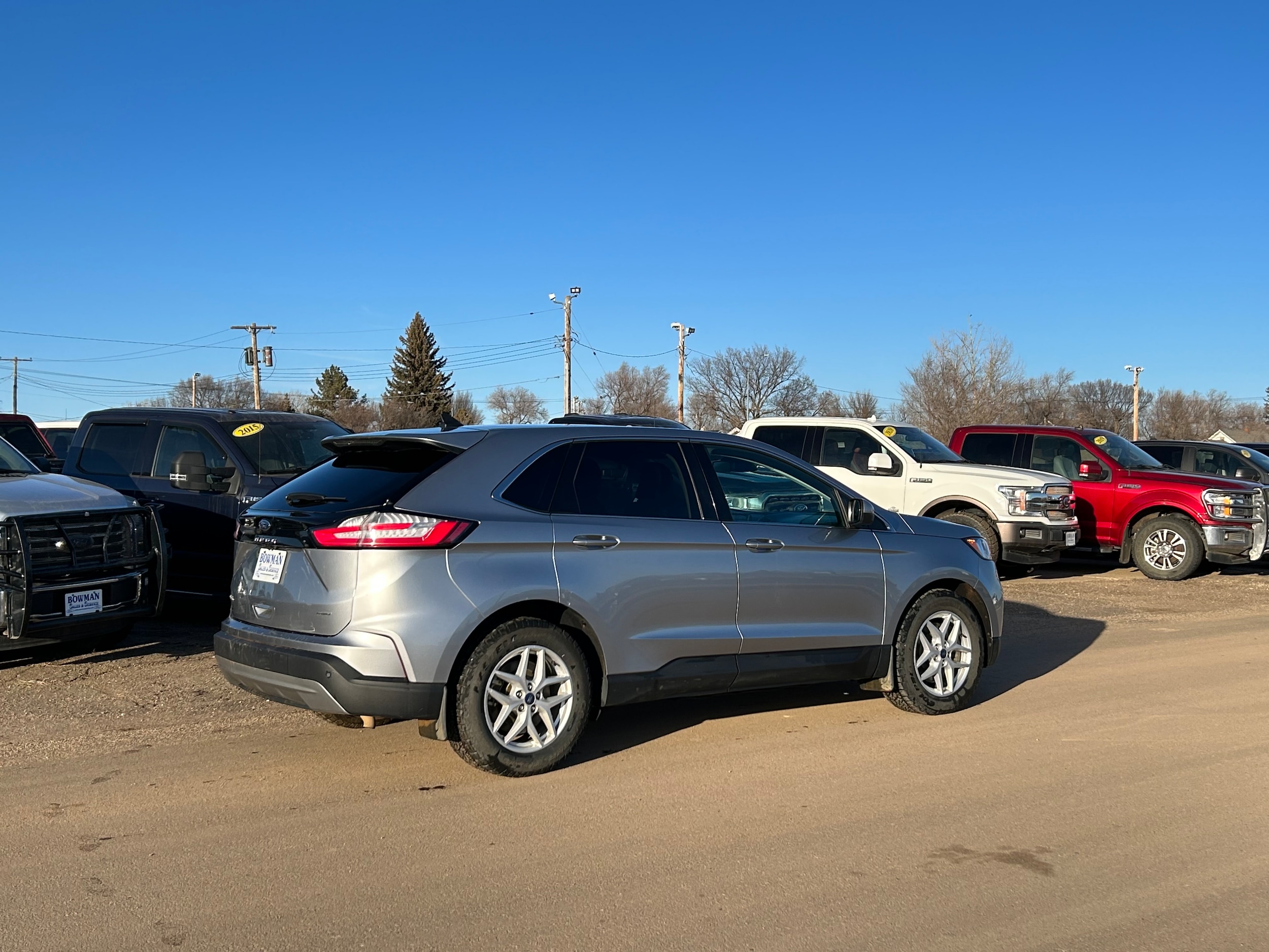 Used 2021 Ford Edge SEL with VIN 2FMPK4J92MBA00188 for sale in Bowman, ND