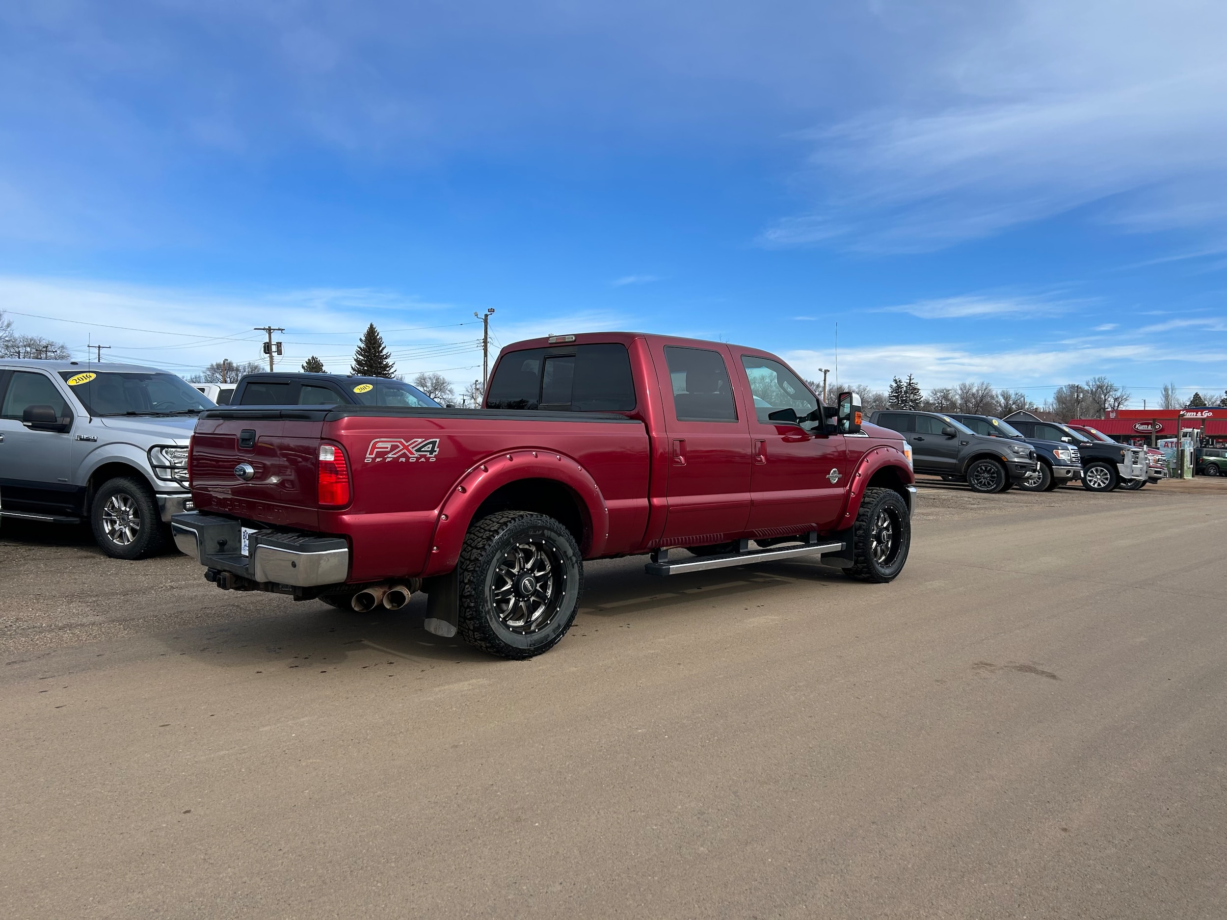 Used 2013 Ford F-250 Super Duty Lariat with VIN 1FT7W2BT8DEB51600 for sale in Bowman, ND