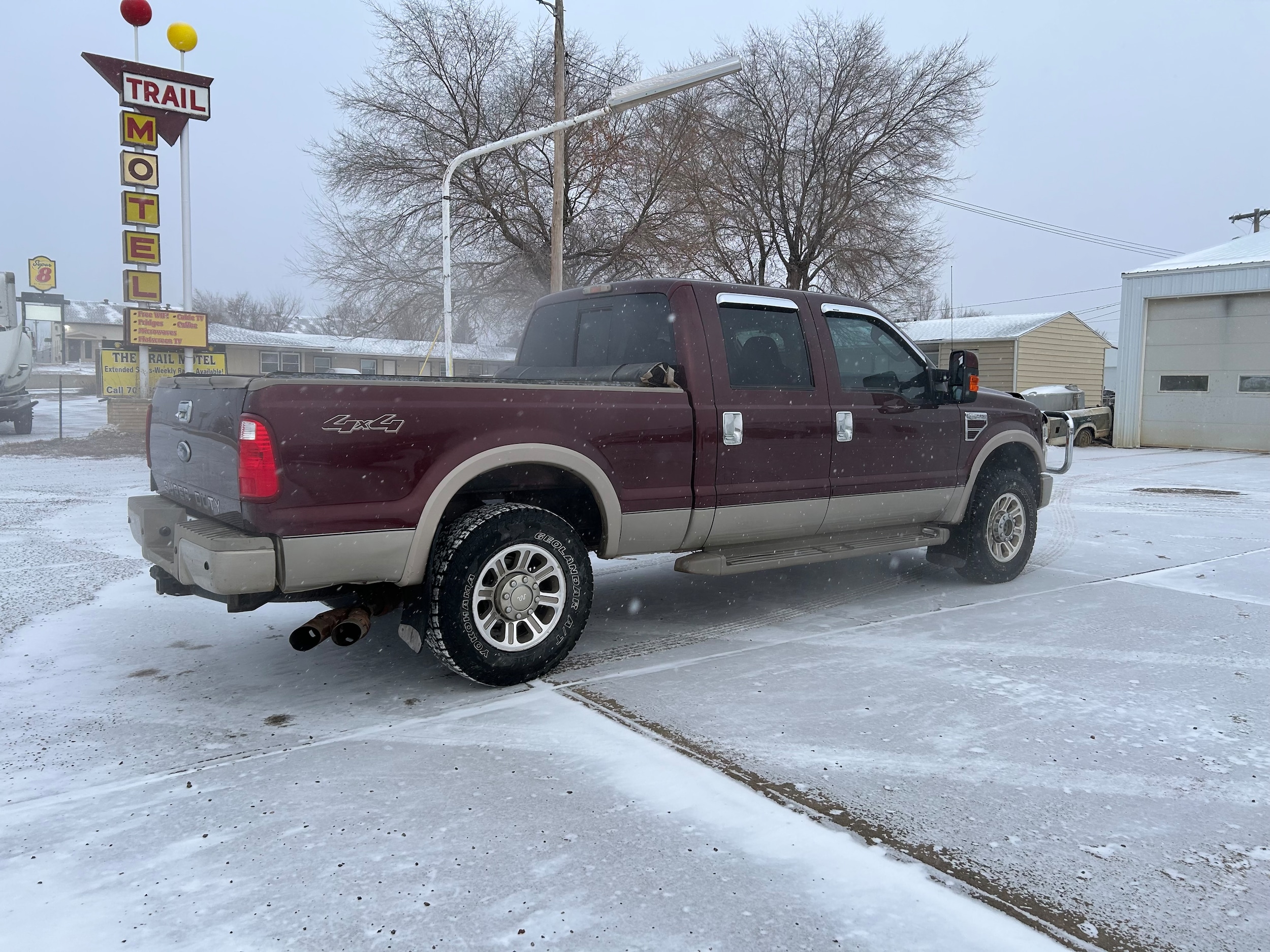 Used 2009 Ford F-250 Super Duty Lariat with VIN 1FTSW21R99EA04192 for sale in Bowman, ND