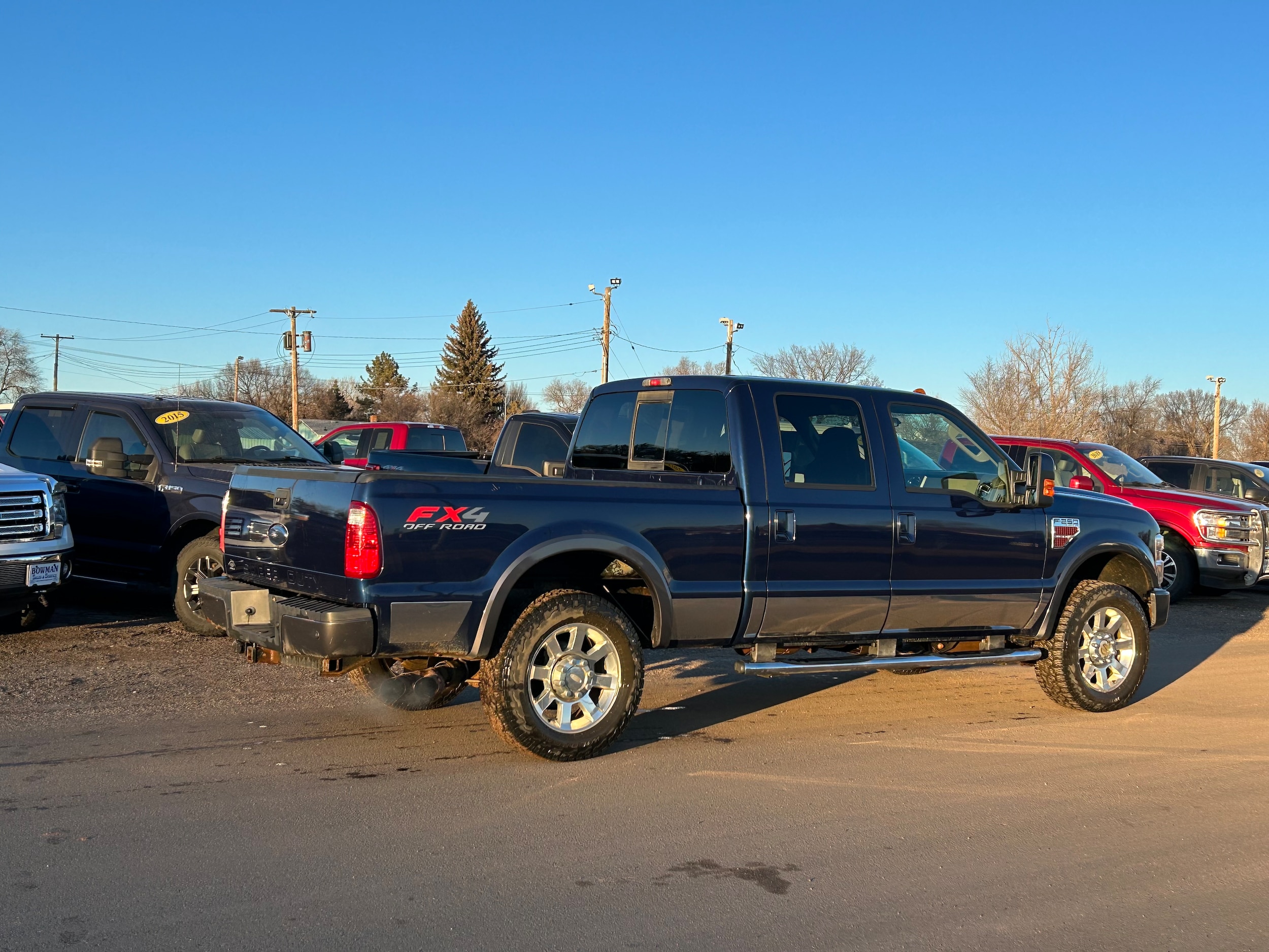 Used 2008 Ford F-250 Super Duty Lariat with VIN 1FTSW21R88EA46058 for sale in Bowman, ND