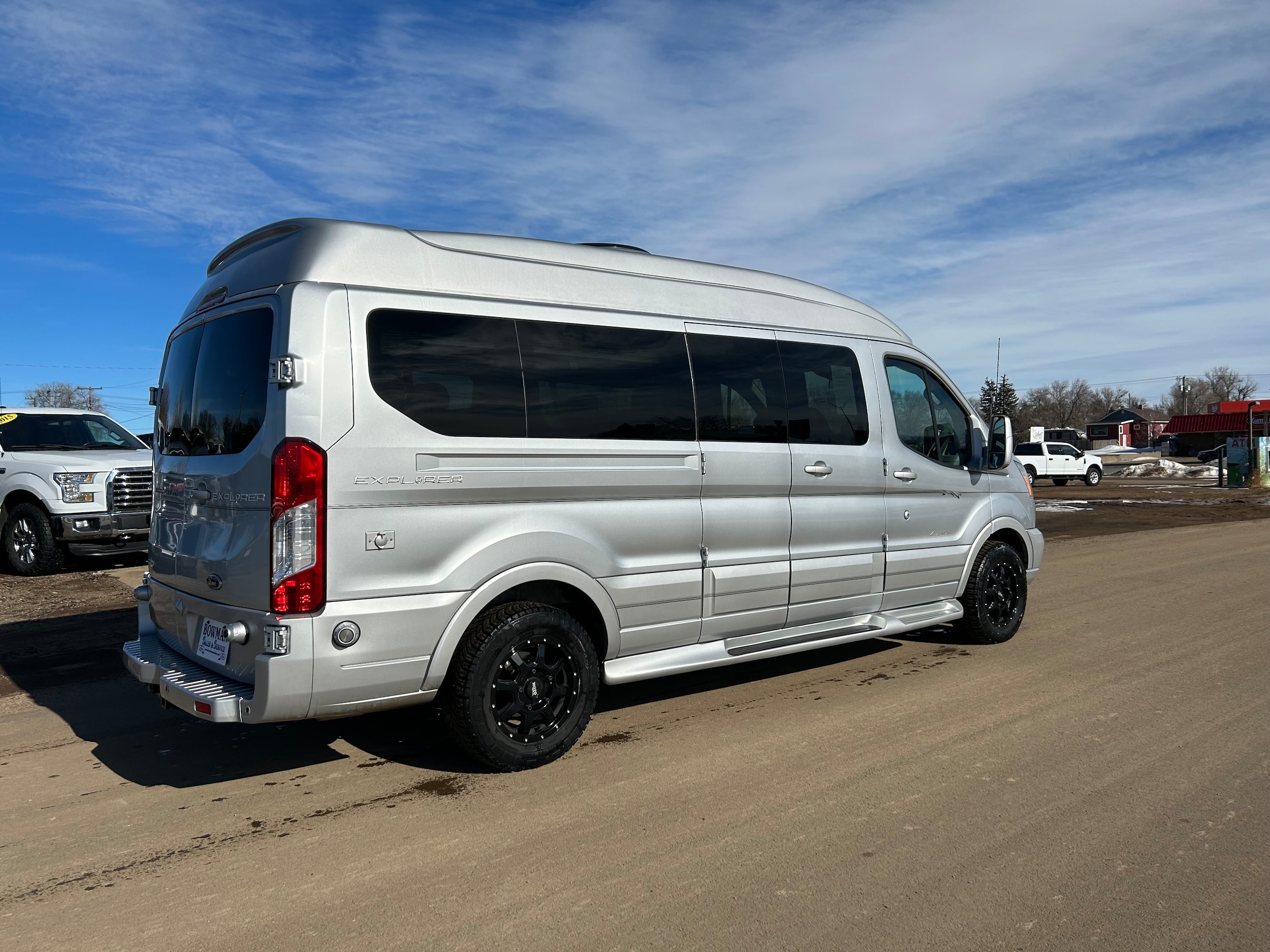 Used 2015 Ford Transit Base with VIN 1FTYE9ZG5FKA82653 for sale in Bowman, ND