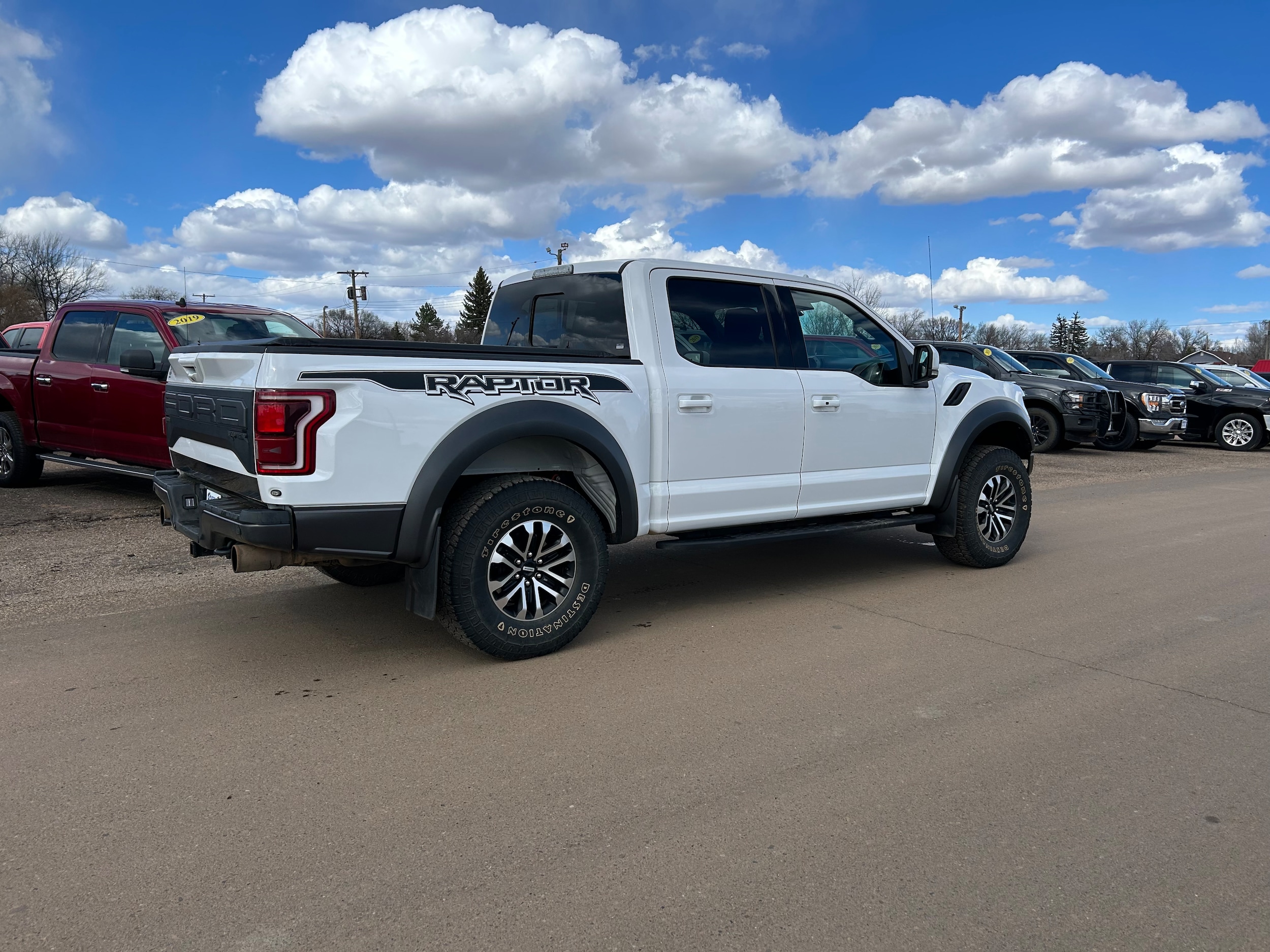 Used 2020 Ford F-150 Raptor with VIN 1FTFW1RG2LFC23320 for sale in Bowman, ND