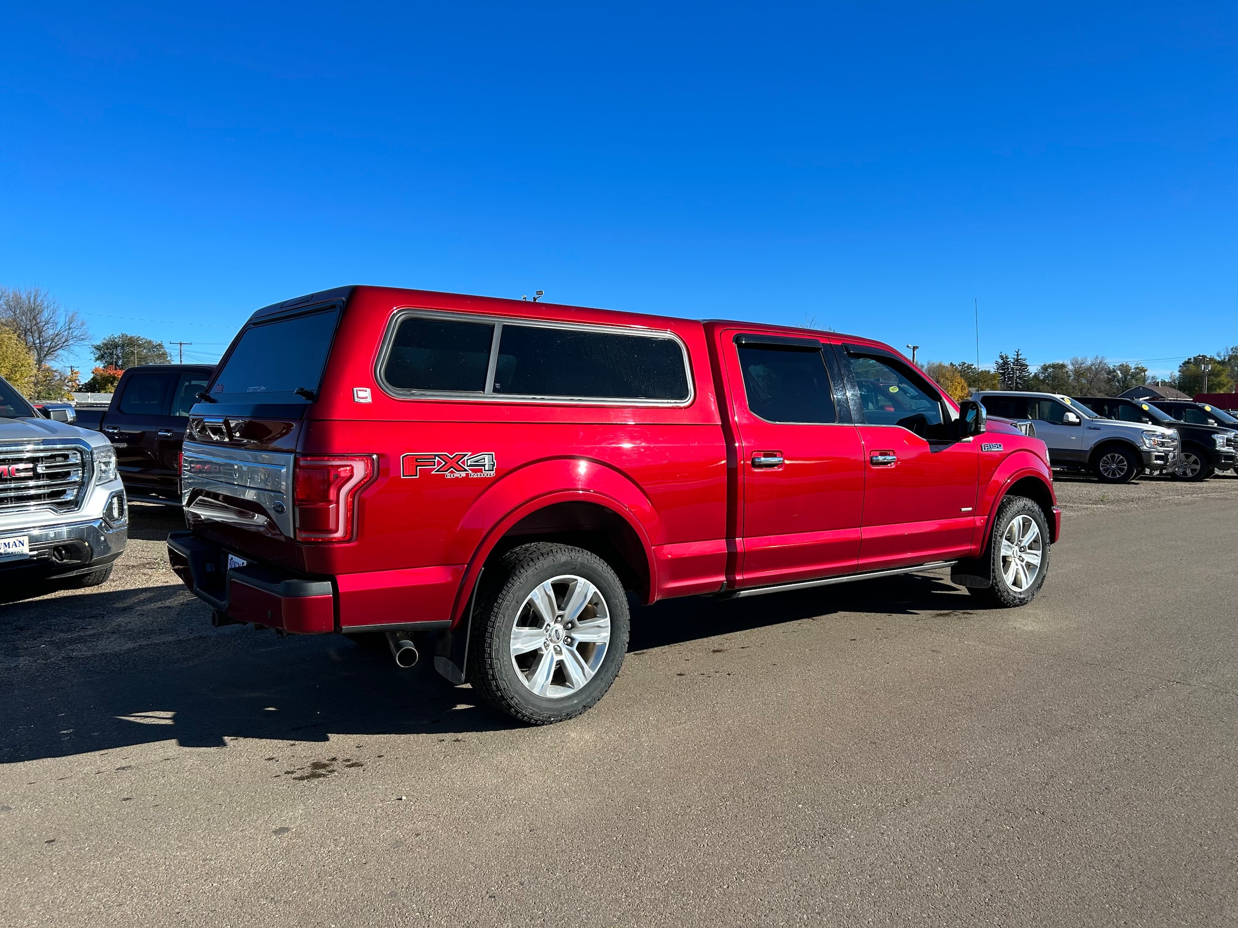 Used 2015 Ford F-150 Platinum with VIN 1FTFW1EG8FFA88628 for sale in Bowman, ND