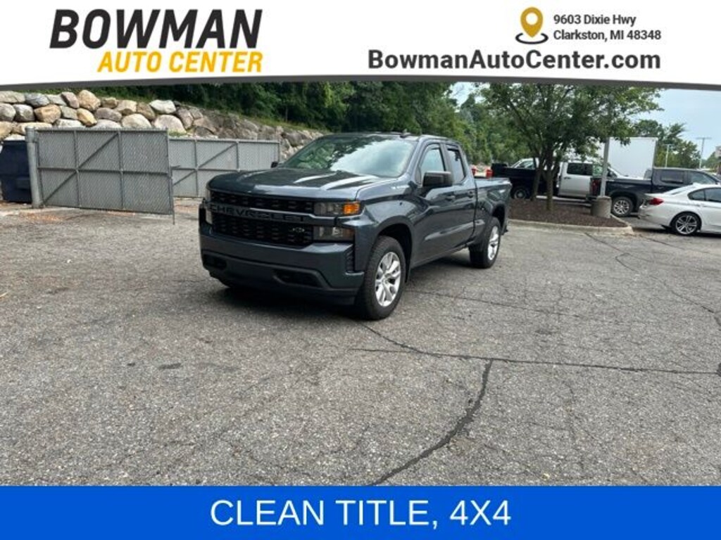 Used 2019 Chevrolet Silverado 1500 Silverado Custom Truck Double Cab