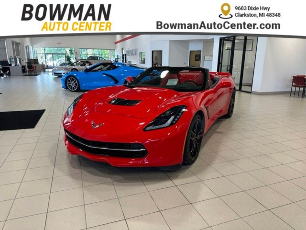 Used 2016 Chevrolet Corvette Stingray Z51 Convertible