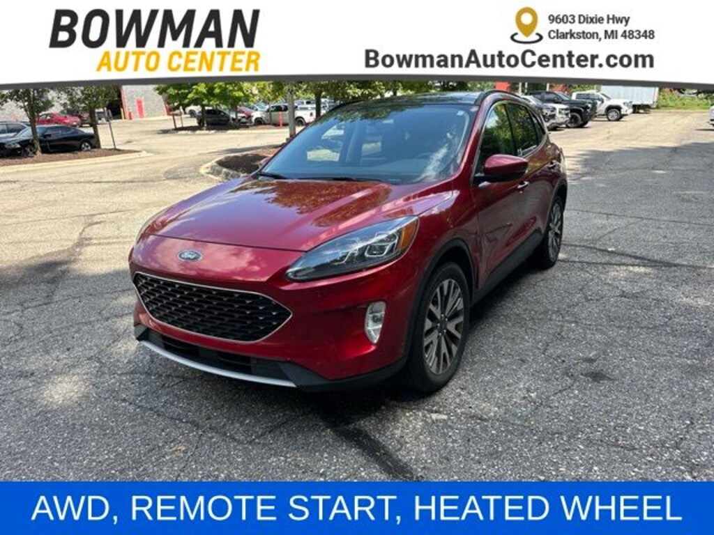 Used 2020 Ford Escape Titanium Hybrid SUV