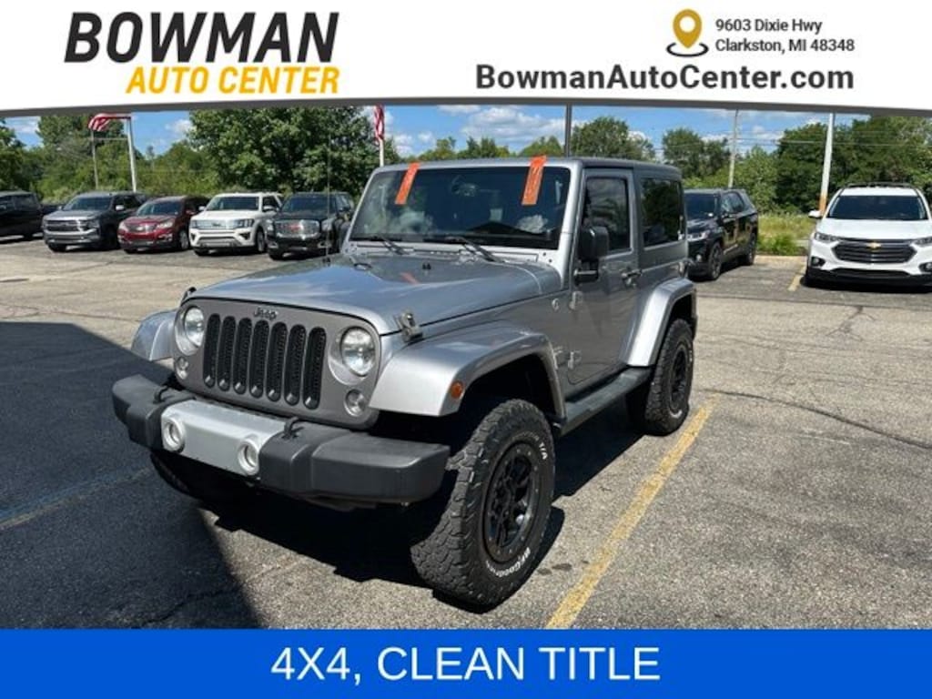 Used 2014 Jeep Wrangler Sahara 4x4 SUV