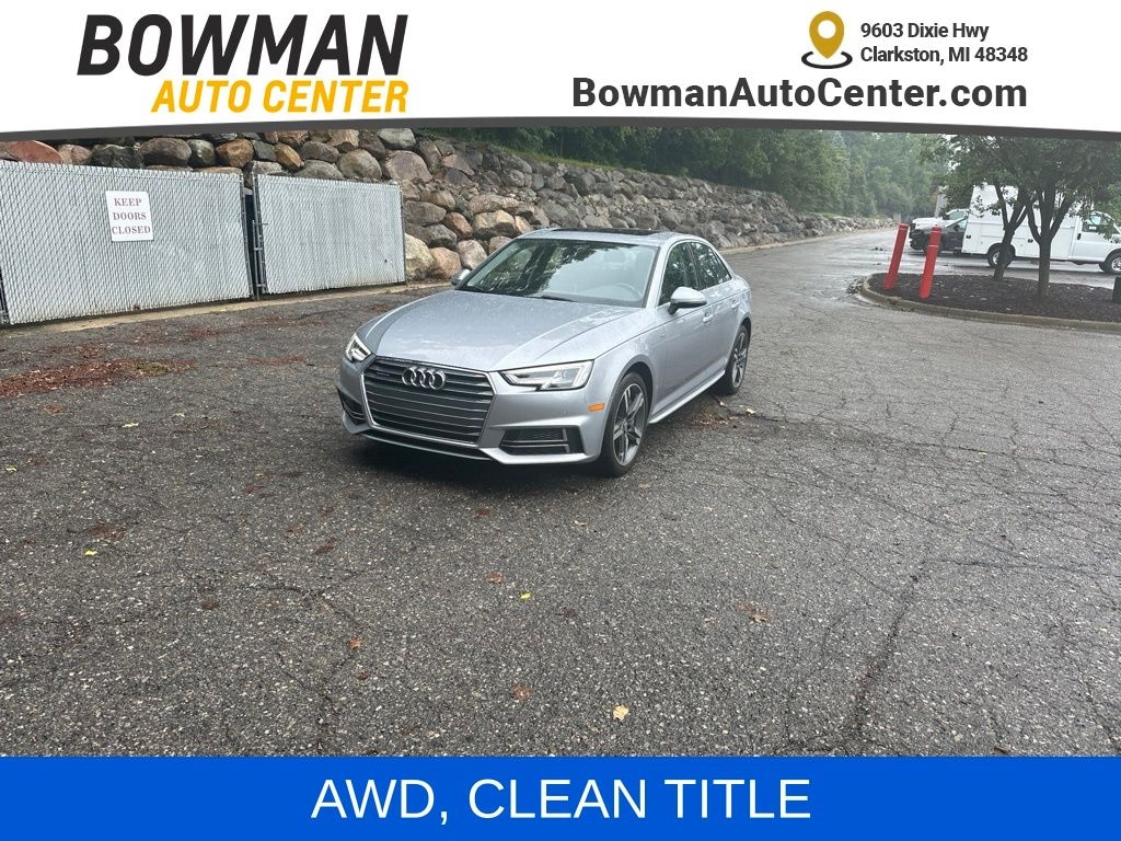 Used 2018 Audi A4 2.0T Premium Sedan