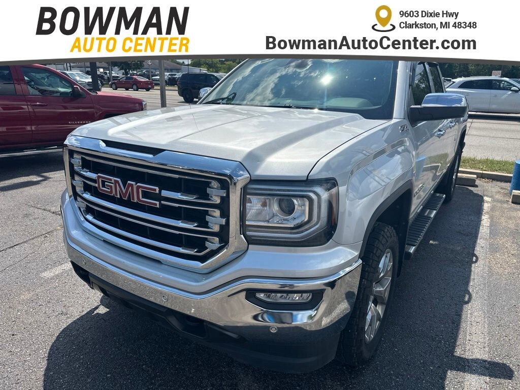 Used 2018 GMC Sierra 1500 SLT Truck Double Cab