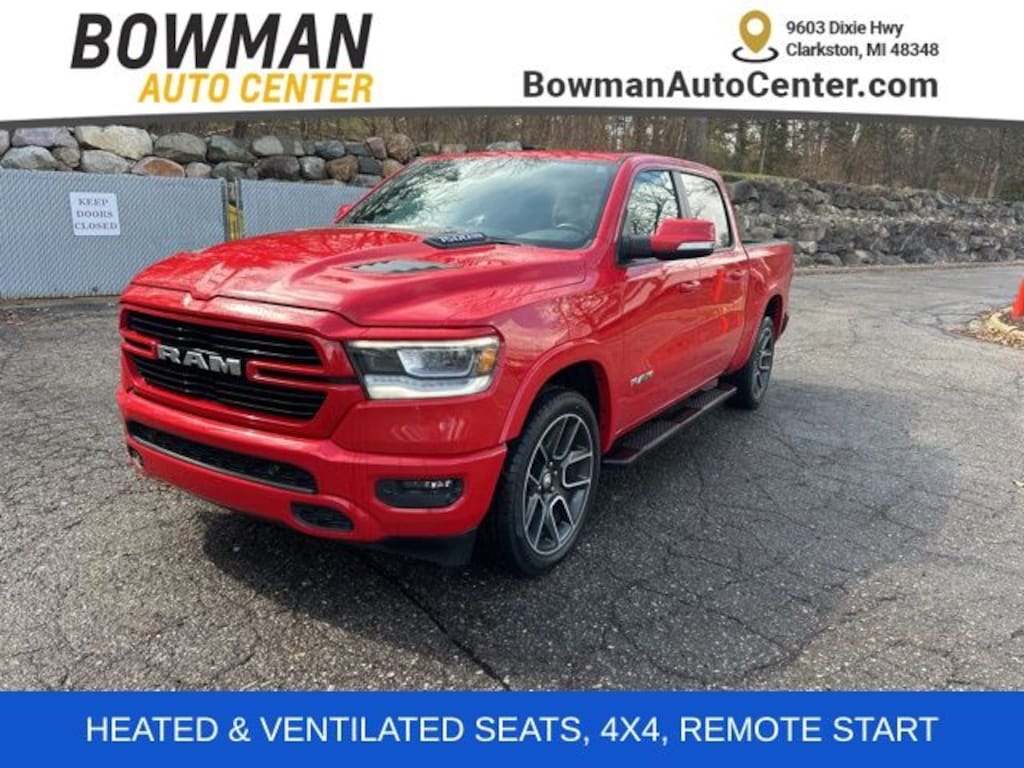 Used 2019 Ram 1500 Laramie Truck Crew Cab