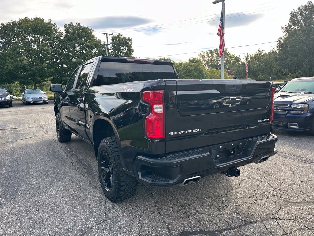 Used 2021 Chevrolet Silverado 1500 Custom Trail Boss Truck Crew Cab