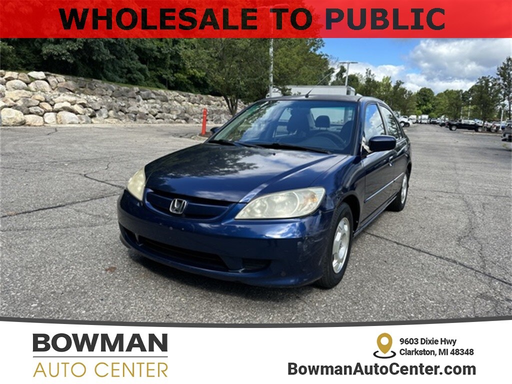 Used 2005 Honda Civic Hybrid w/ULEV Sedan