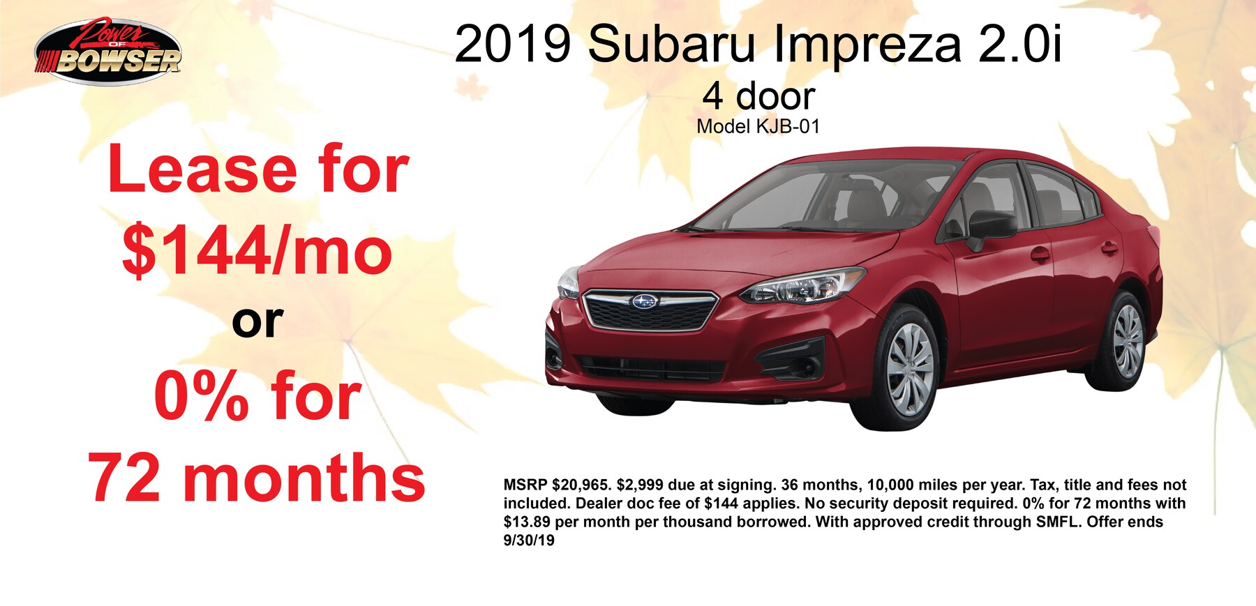 Pittsburgh Area New Subaru & Used Car Dealer Bowser Subaru in