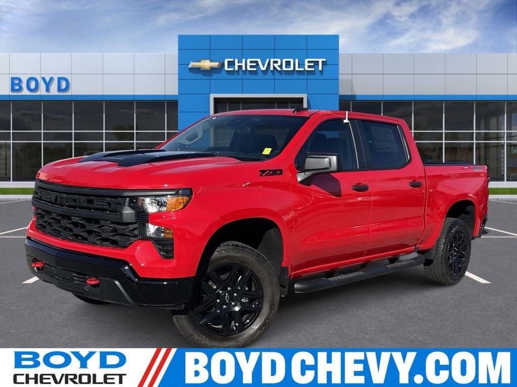 New 2025 Chevrolet Silverado 1500 Custom Trail Boss Truck