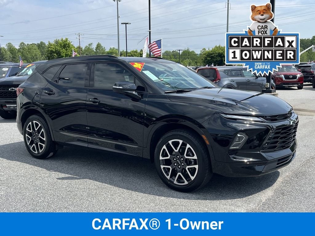 Used 2024 Chevrolet Blazer RS with VIN 3GNKBERS2RS151035 for sale in Hendersonville, NC