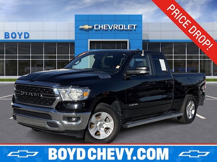 2022 Ram 1500 Big Horn Quad Cab 4x4 64 Box Truck