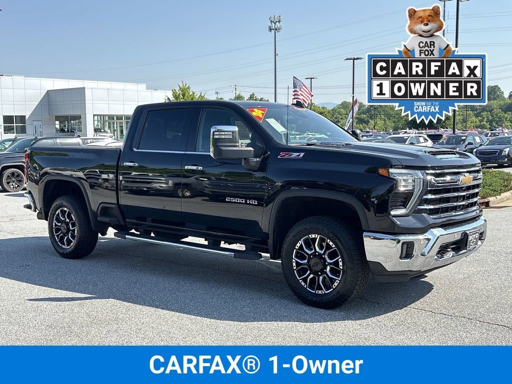 Used 2024 Chevrolet Silverado 2500HD LTZ with VIN 1GC4YPEYXRF102336 for sale in Hendersonville, NC